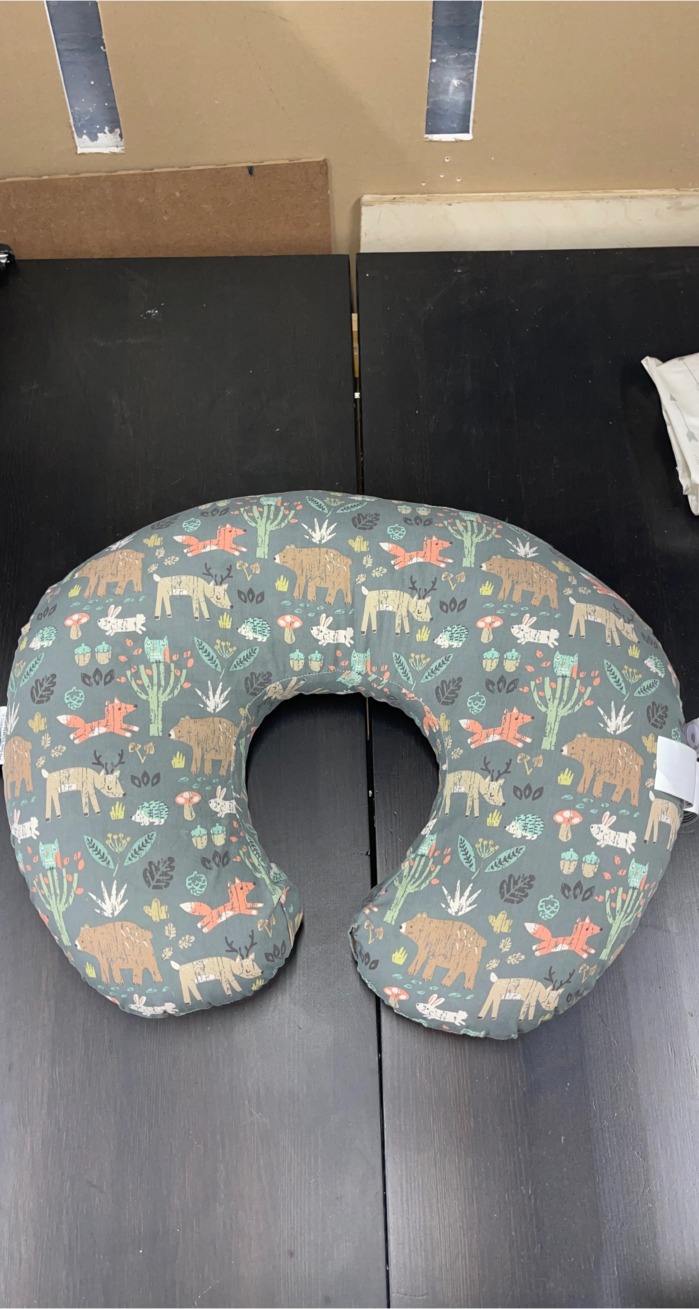 Boppy Pillow - Woodland Animals Print