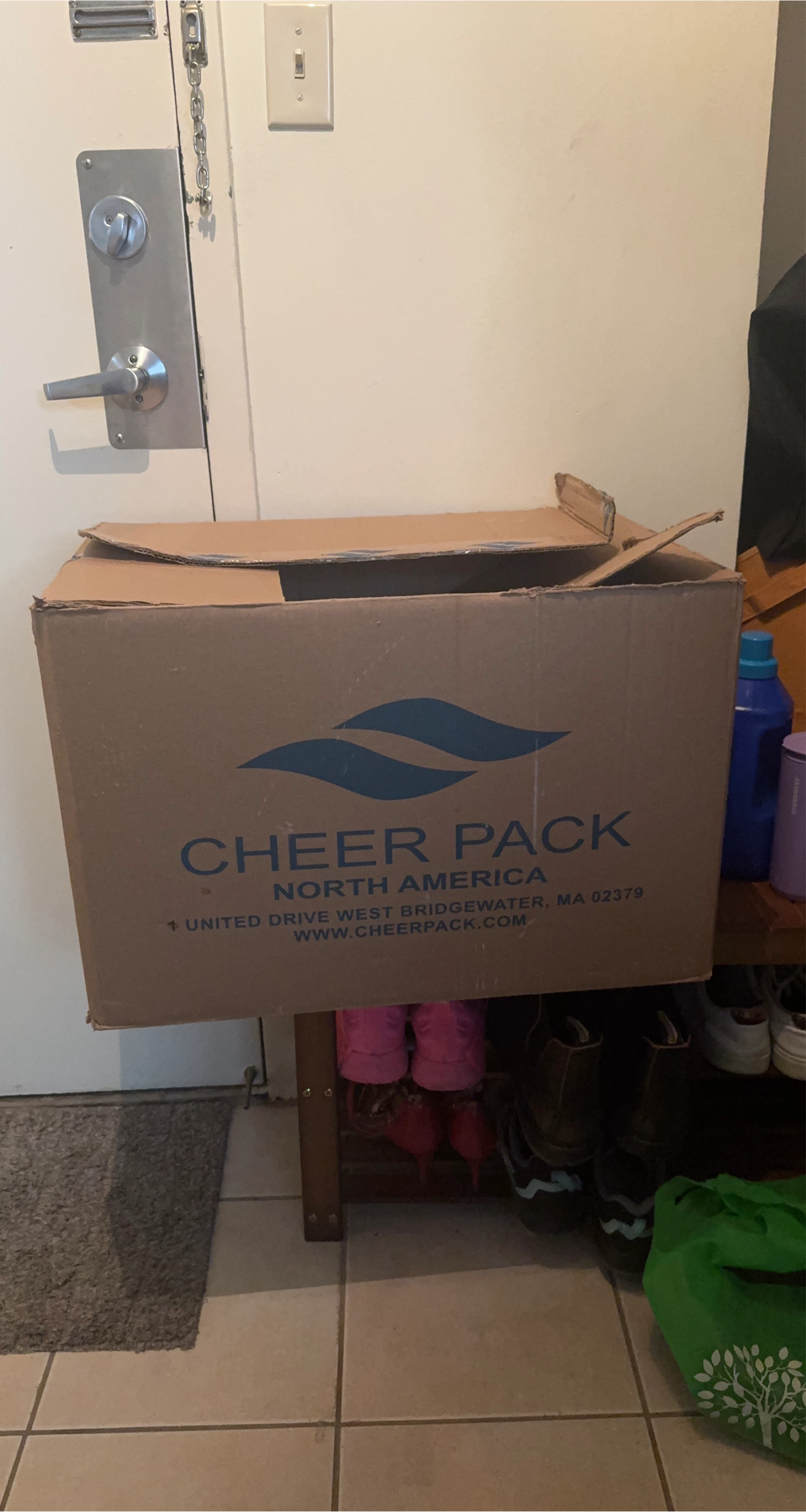 Cheer Pack Cardboard Box