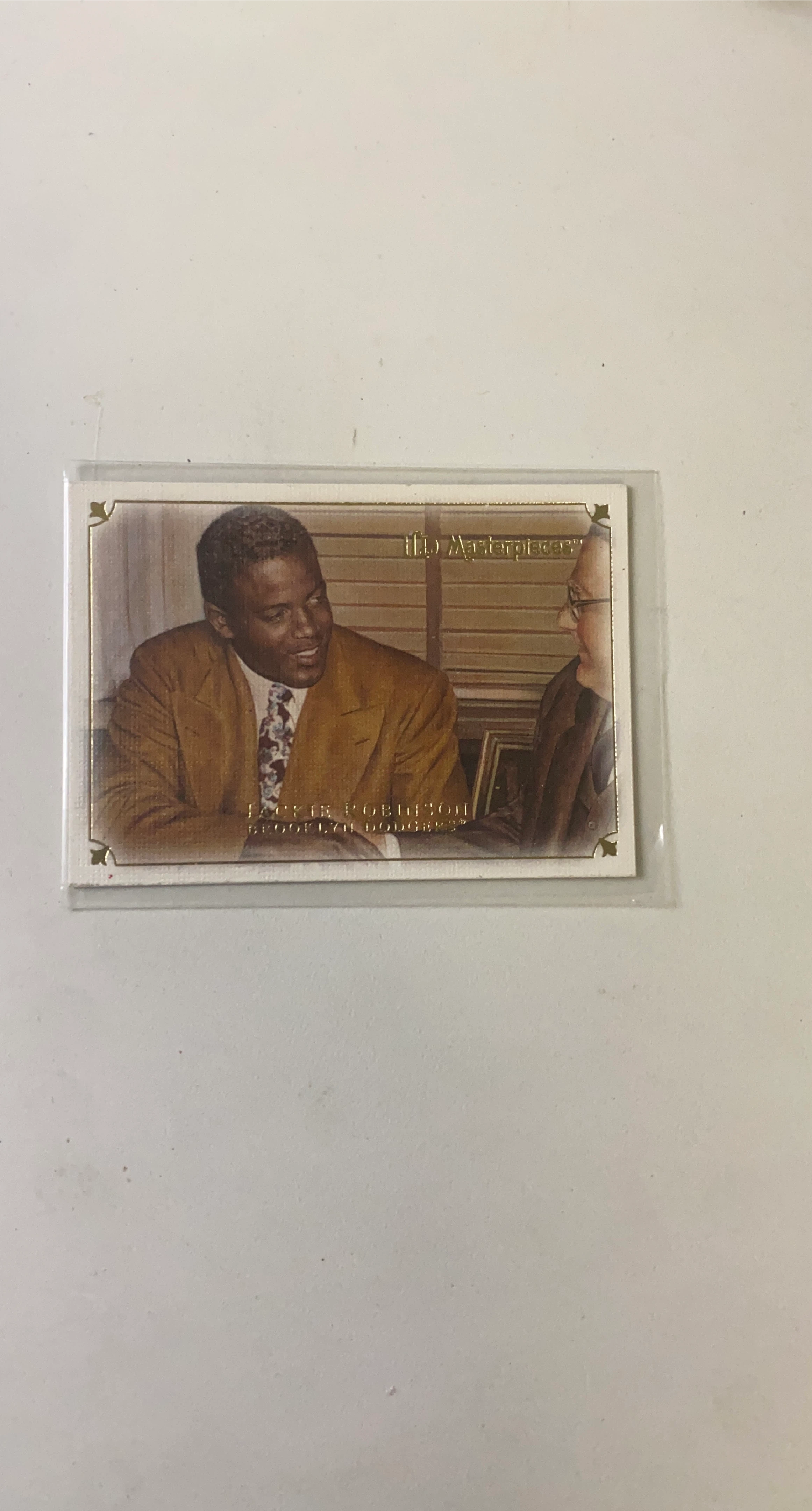 Jackie Robinson Brooklyn Dodgers Trading Card