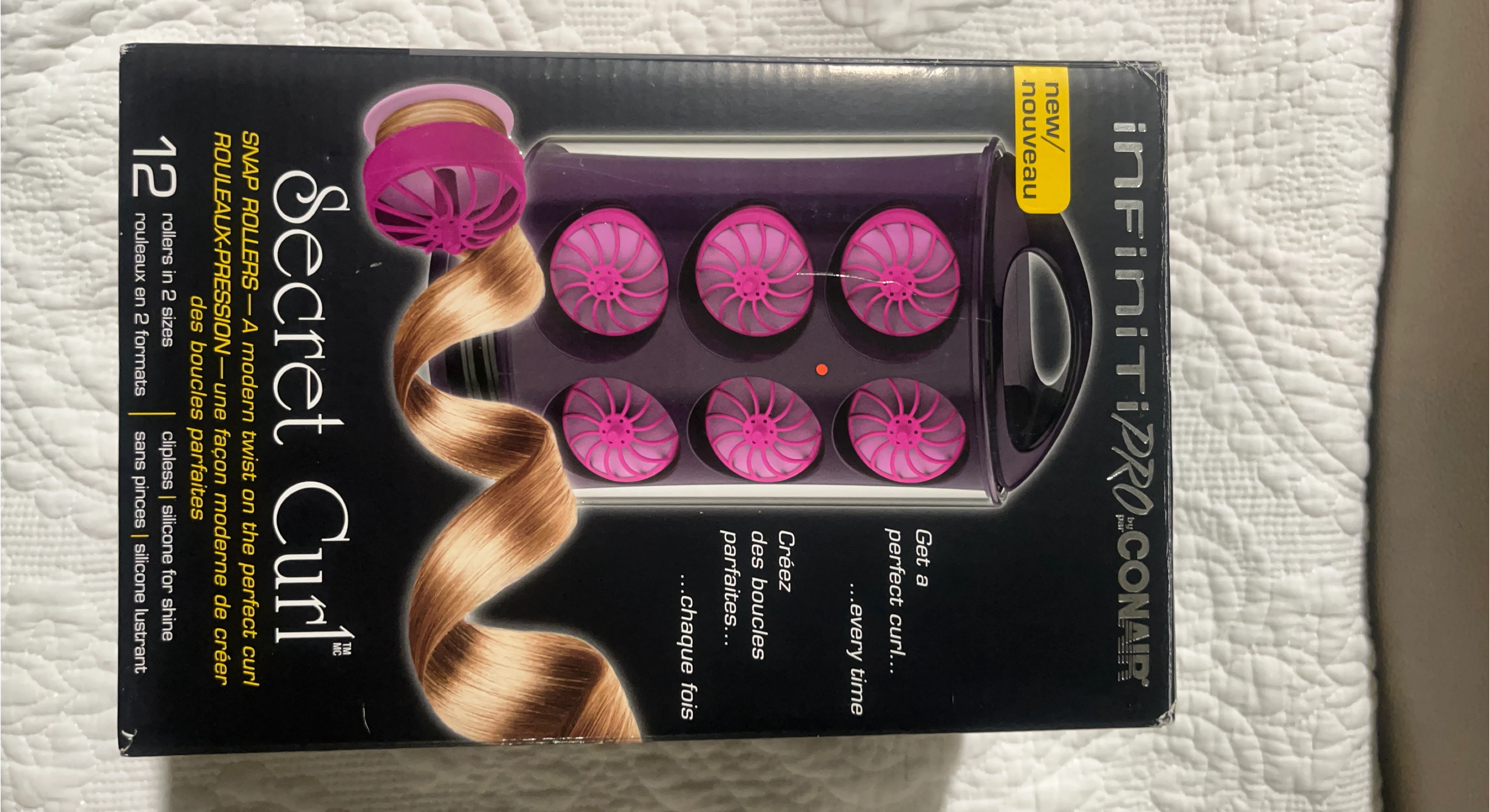 New InfinitiPRO by Conair Secret Curl Rollers
