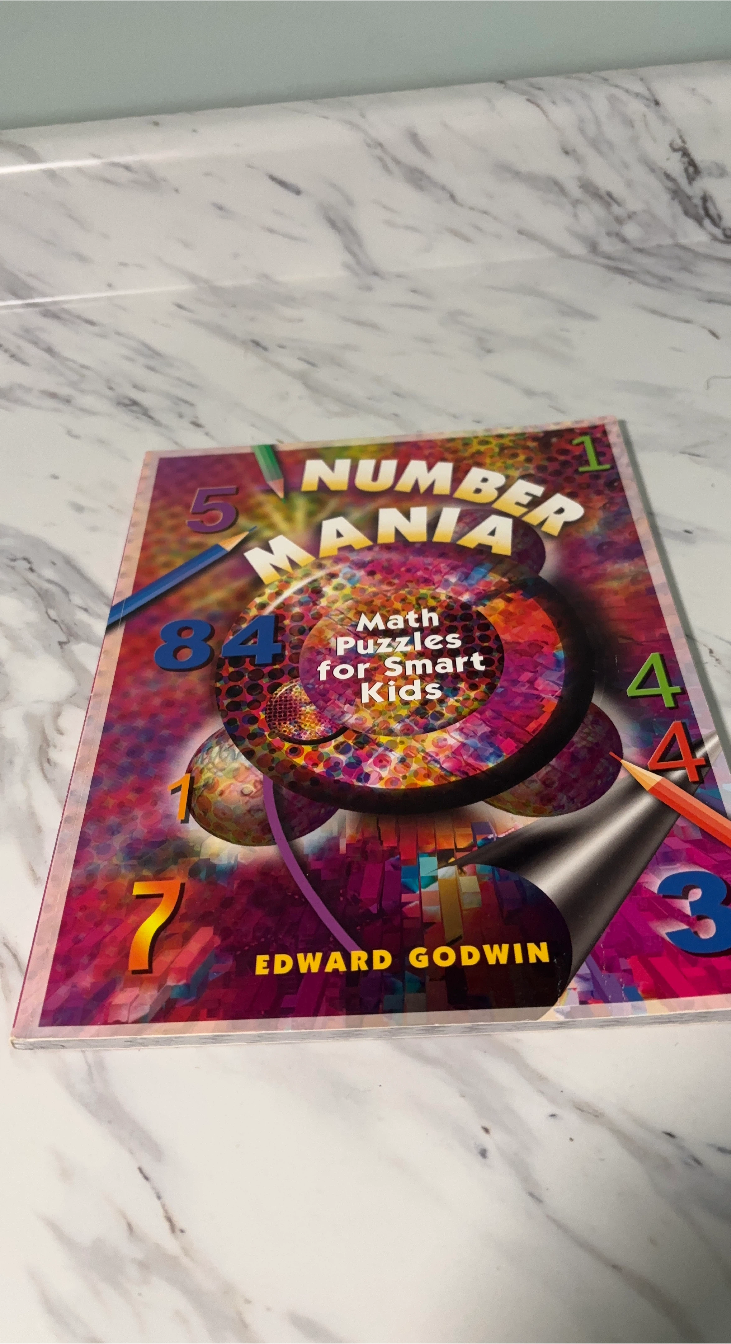 Number Mania: Math Puzzles for Smart Kids by Edward Godwin