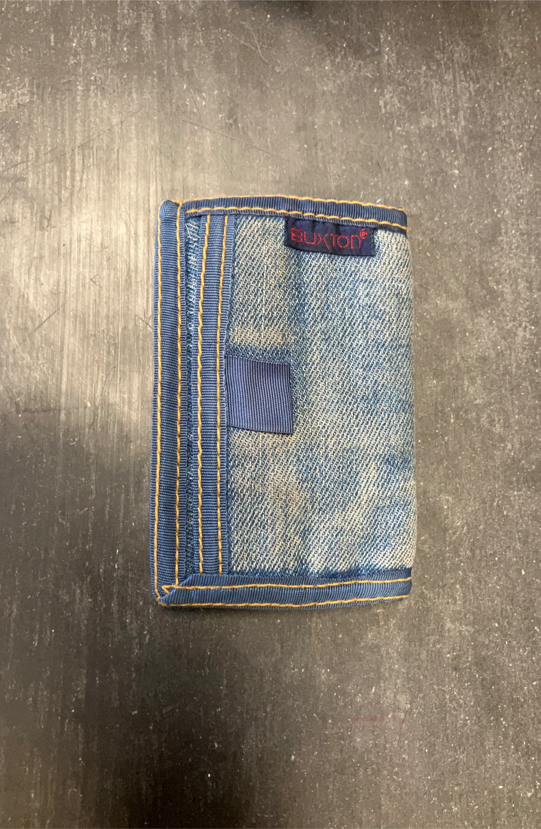Buxton Denim Wallet
