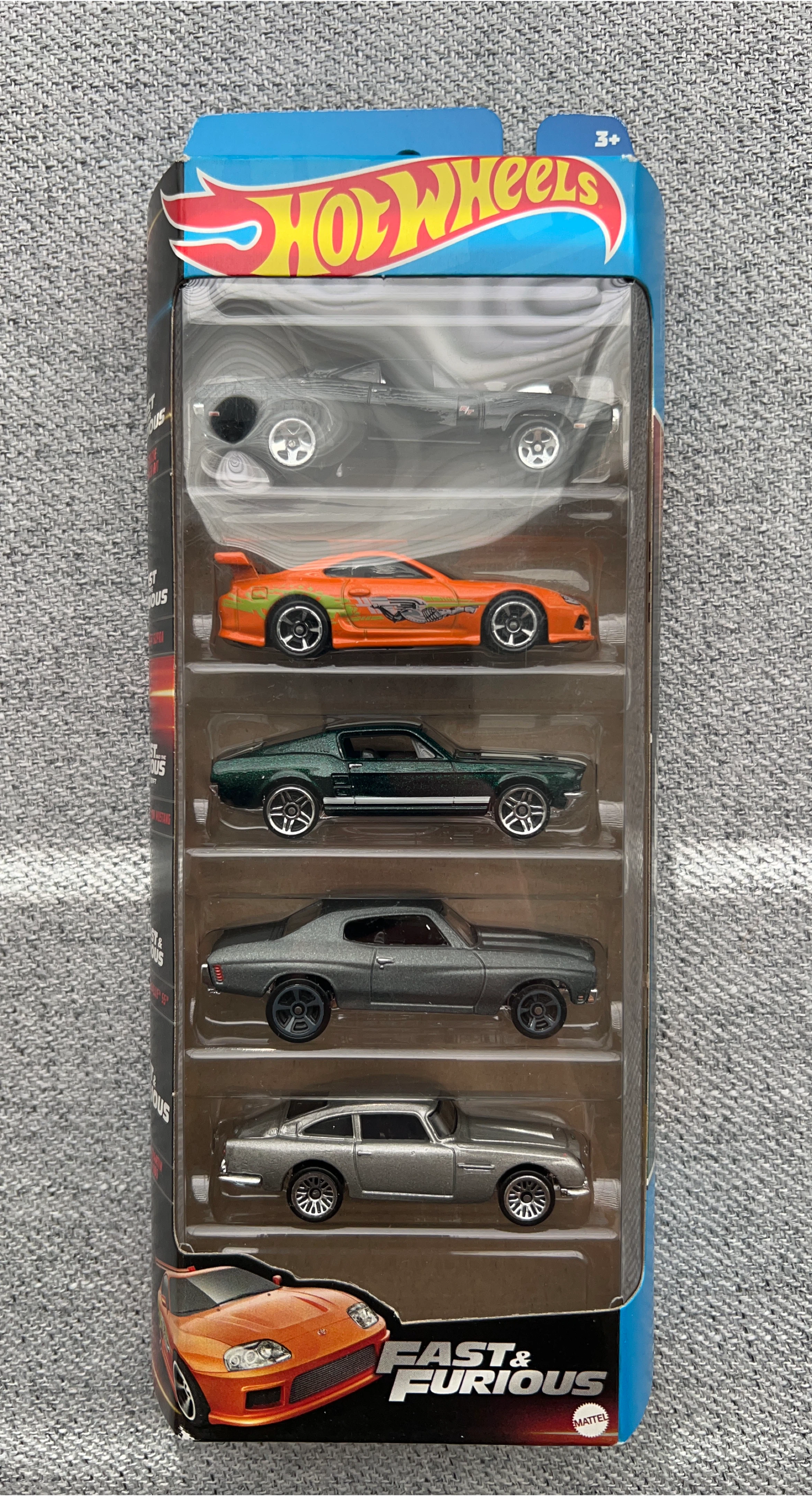 Hot Wheels Fast & Furious 5-Car Pack - New in-package