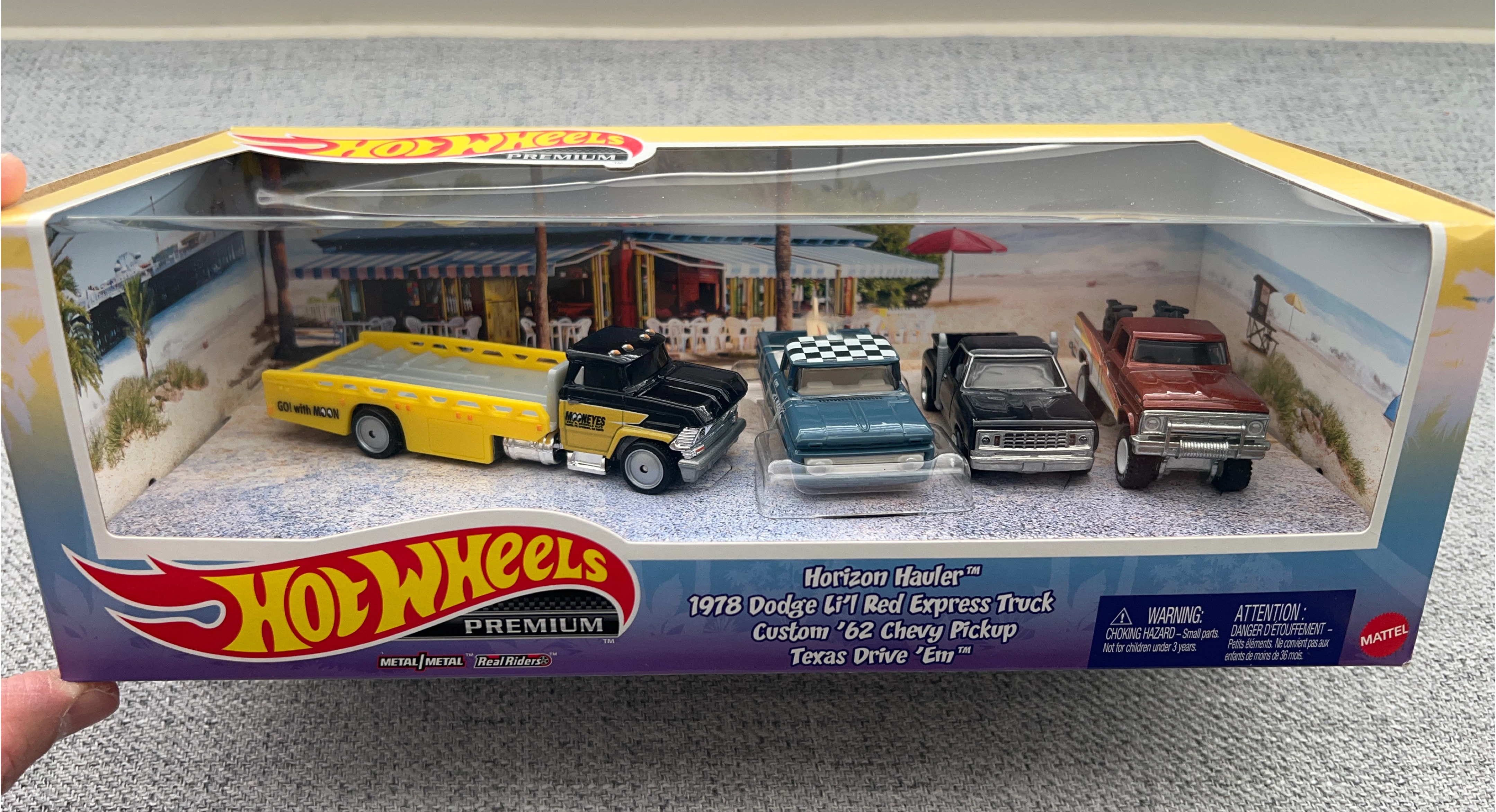 Hot Wheels Premium Horizon Hauler Trucks Set