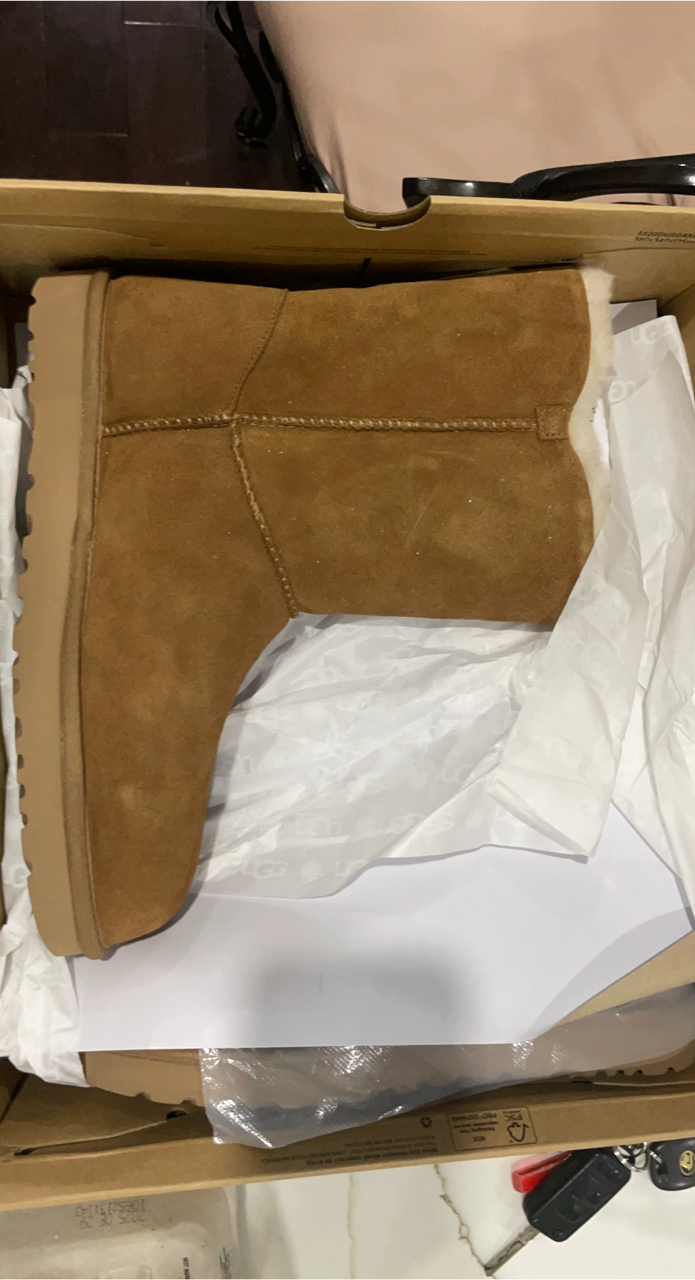 UGG Classic Short II Boot - Chestnut