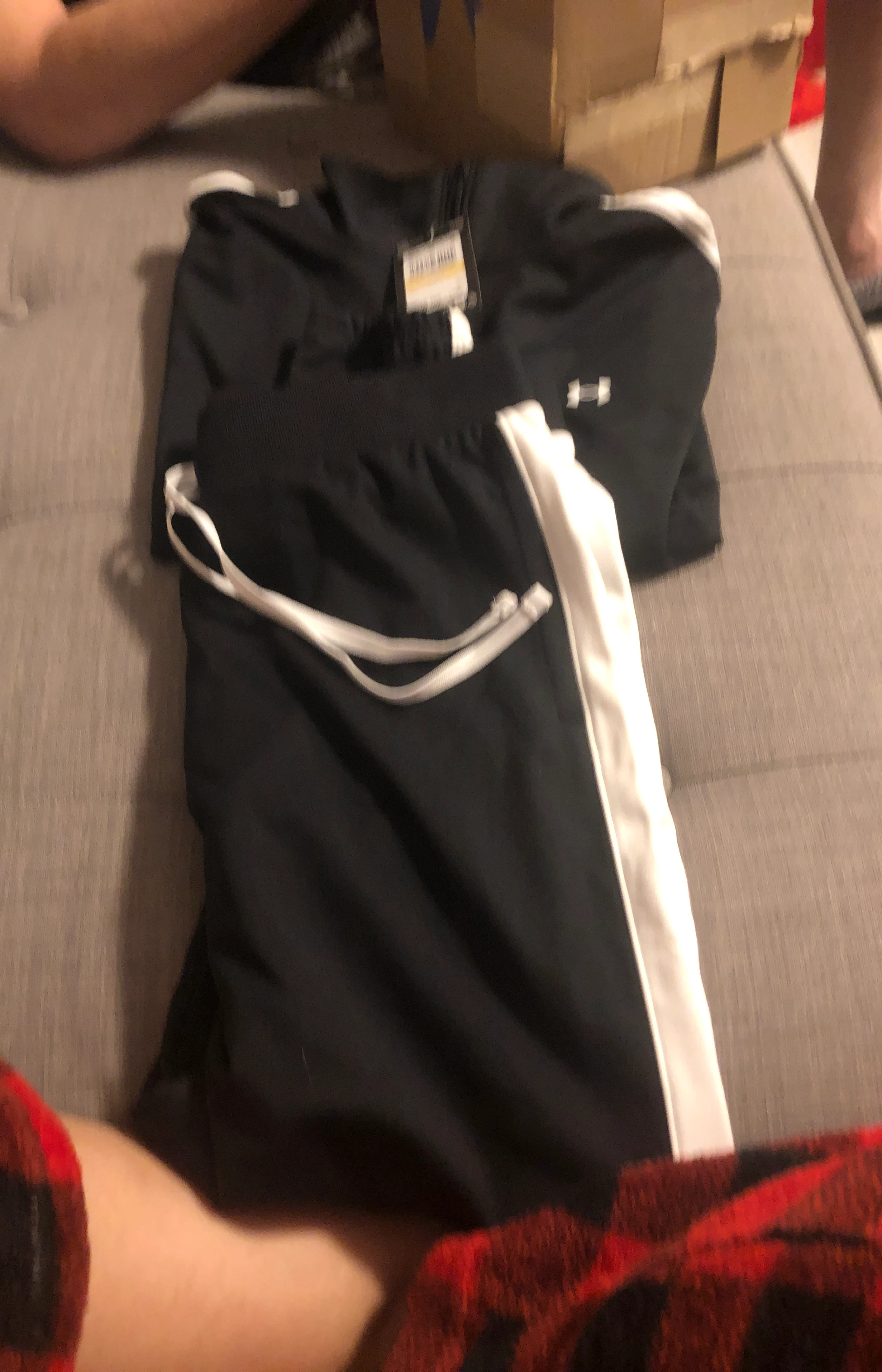 Under Armour Black Tracksuit gifting 🧡