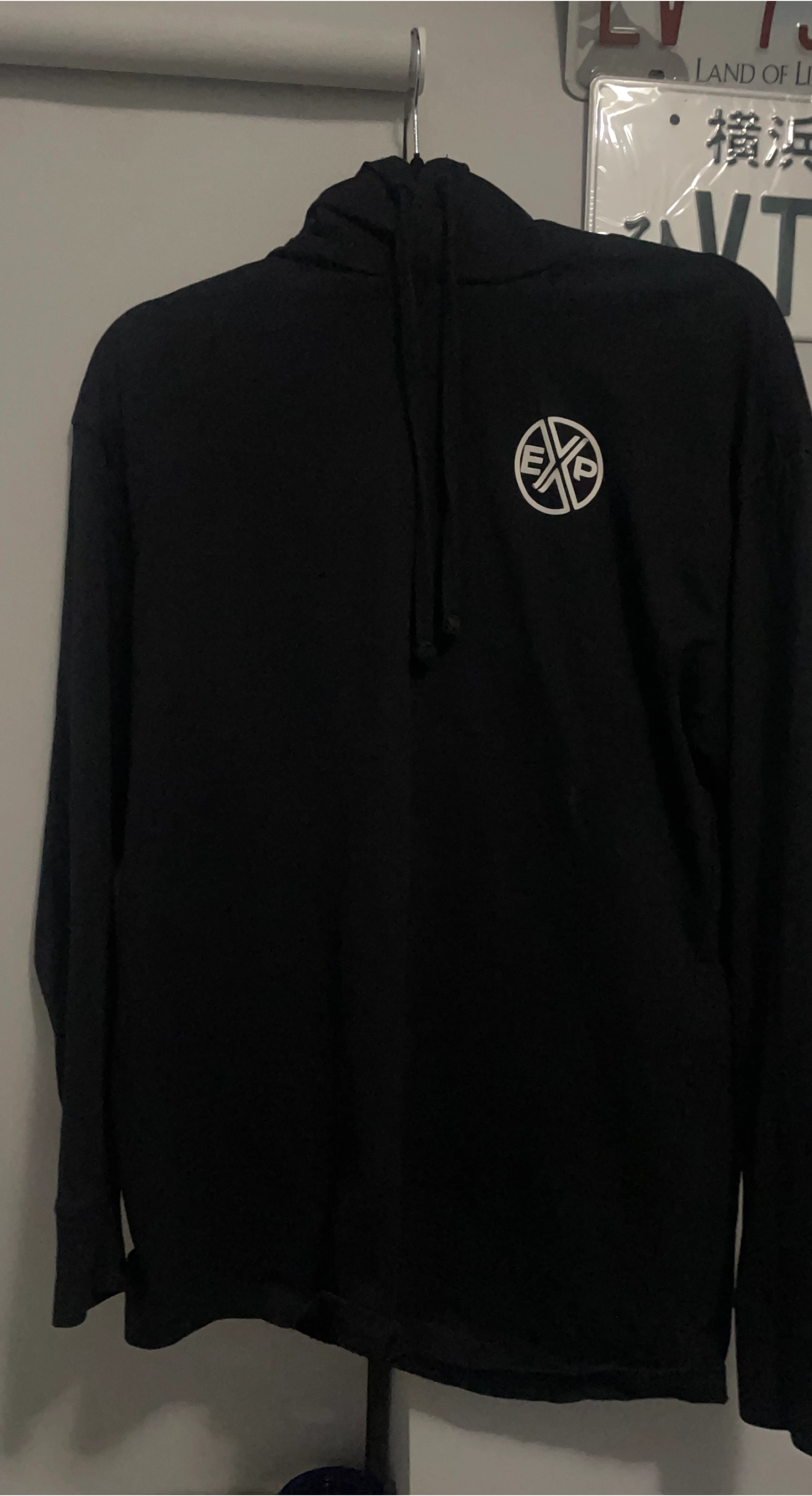 Black EXP Hoodie
