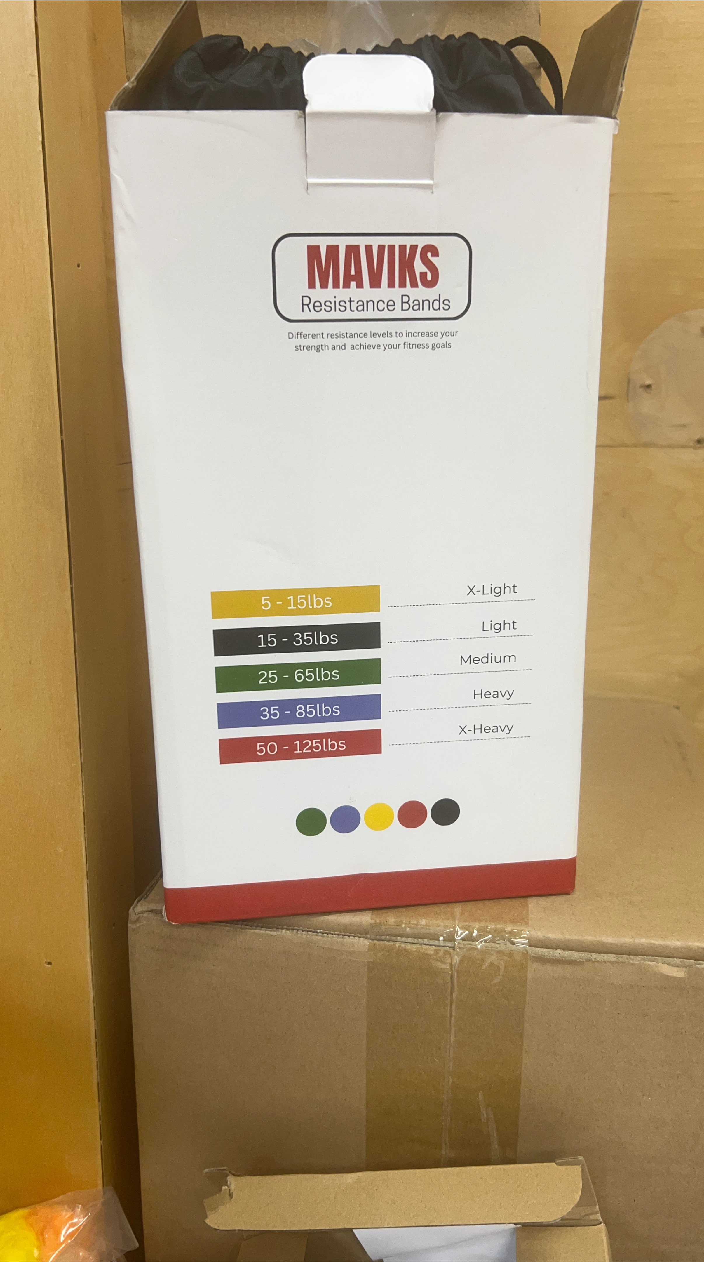 MAVIKS Resistance Bands - New in Box