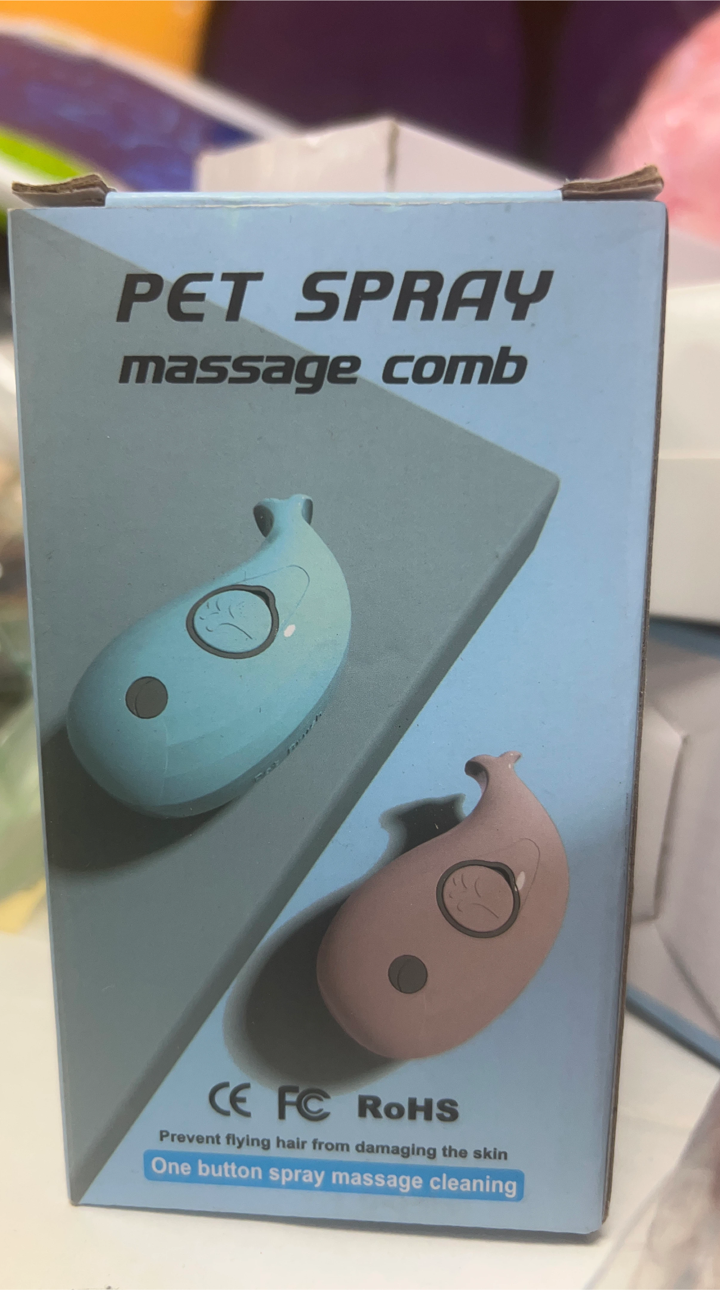 Pet Spray Massage Comb