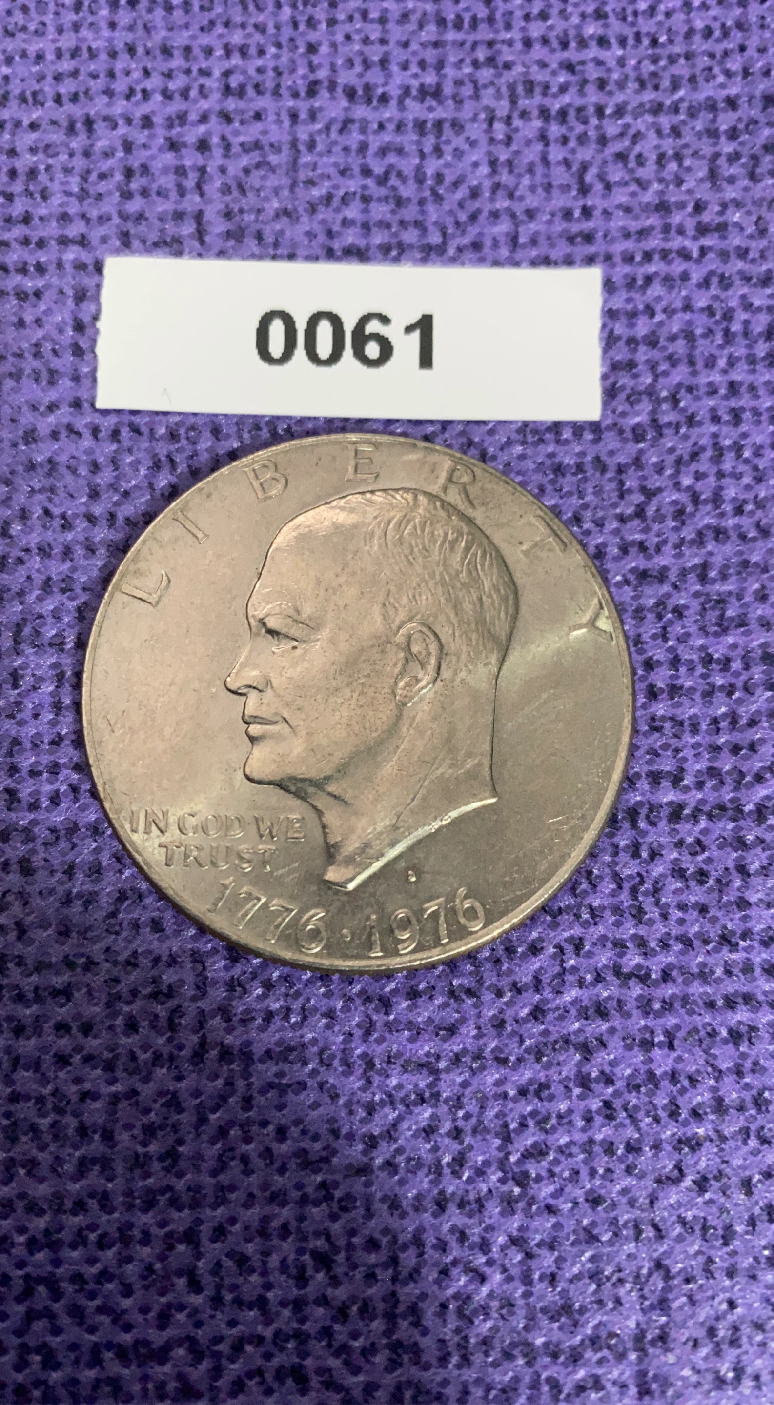1776-1976 Eisenhower Silver Dollar Coin