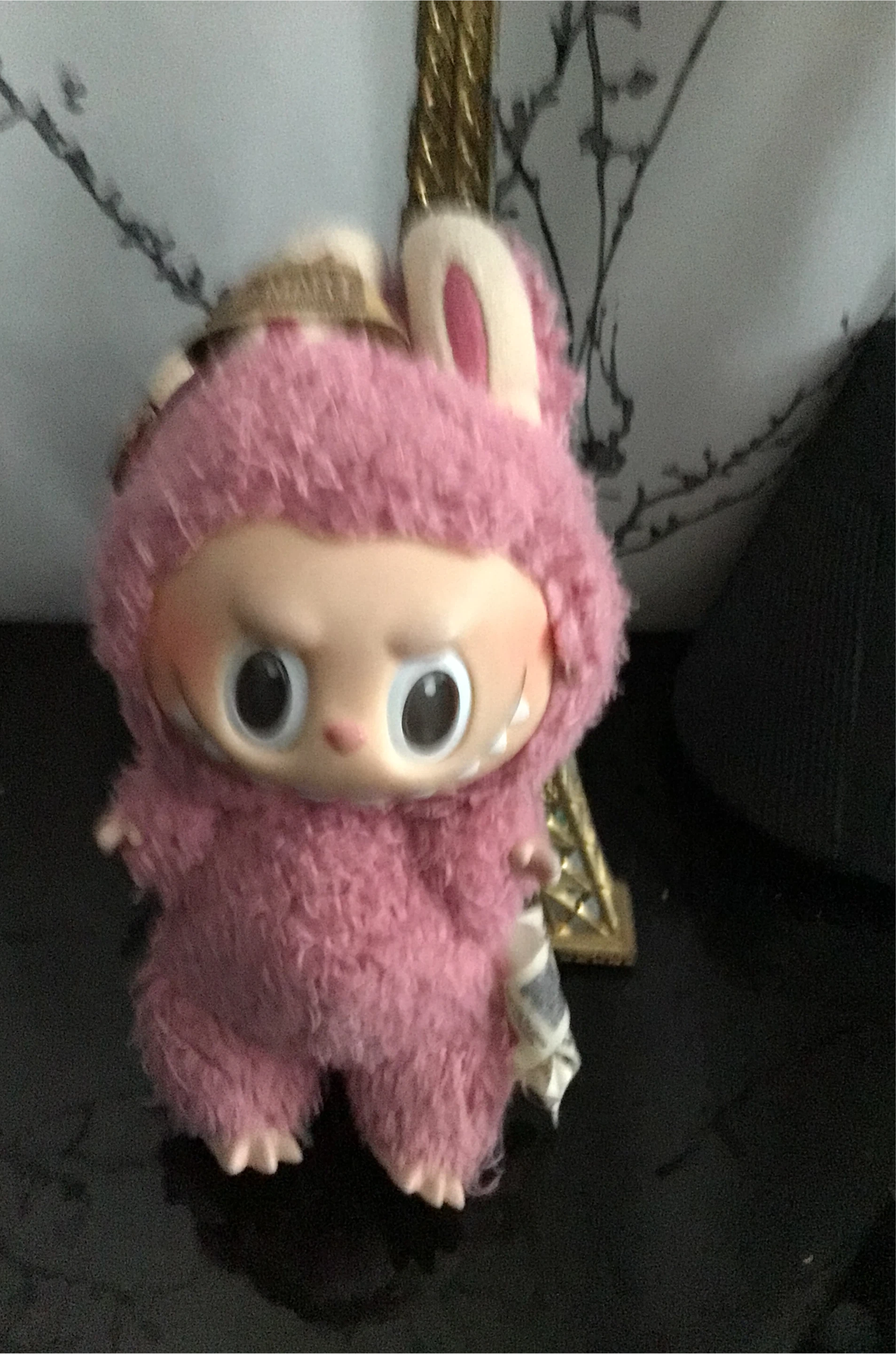 Pink Fluffy Toy Doll