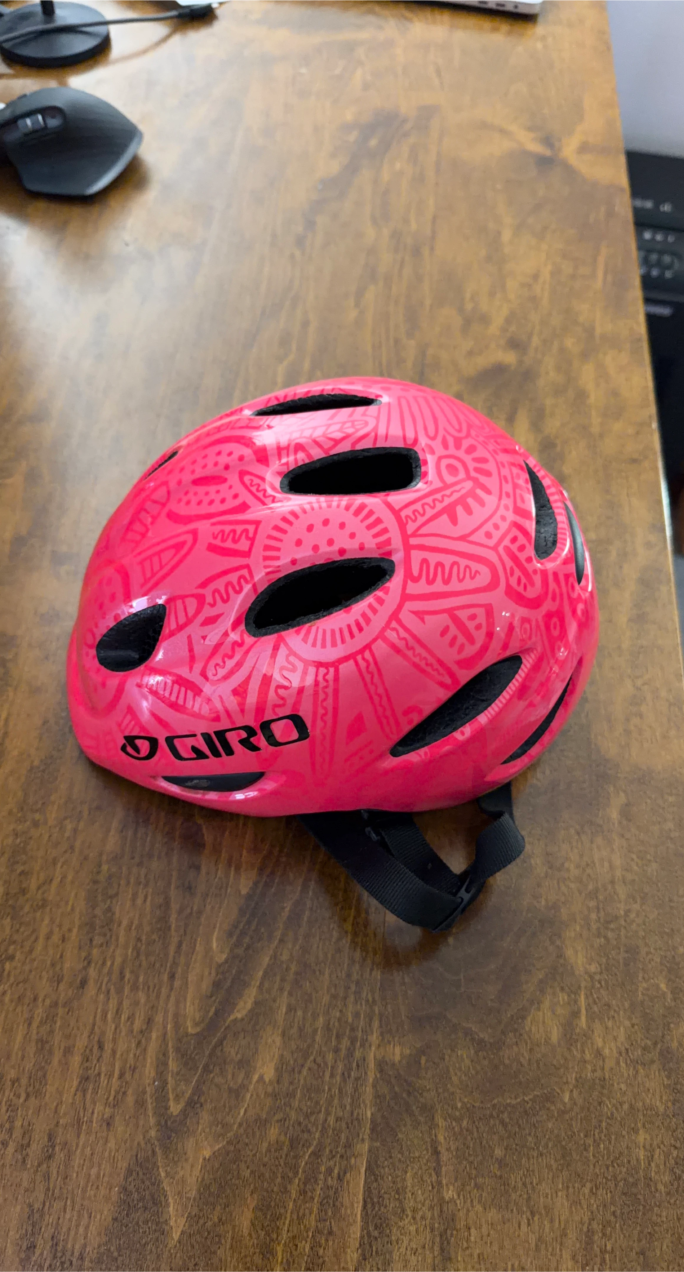 Giro Scamp Pink Bike Helmet