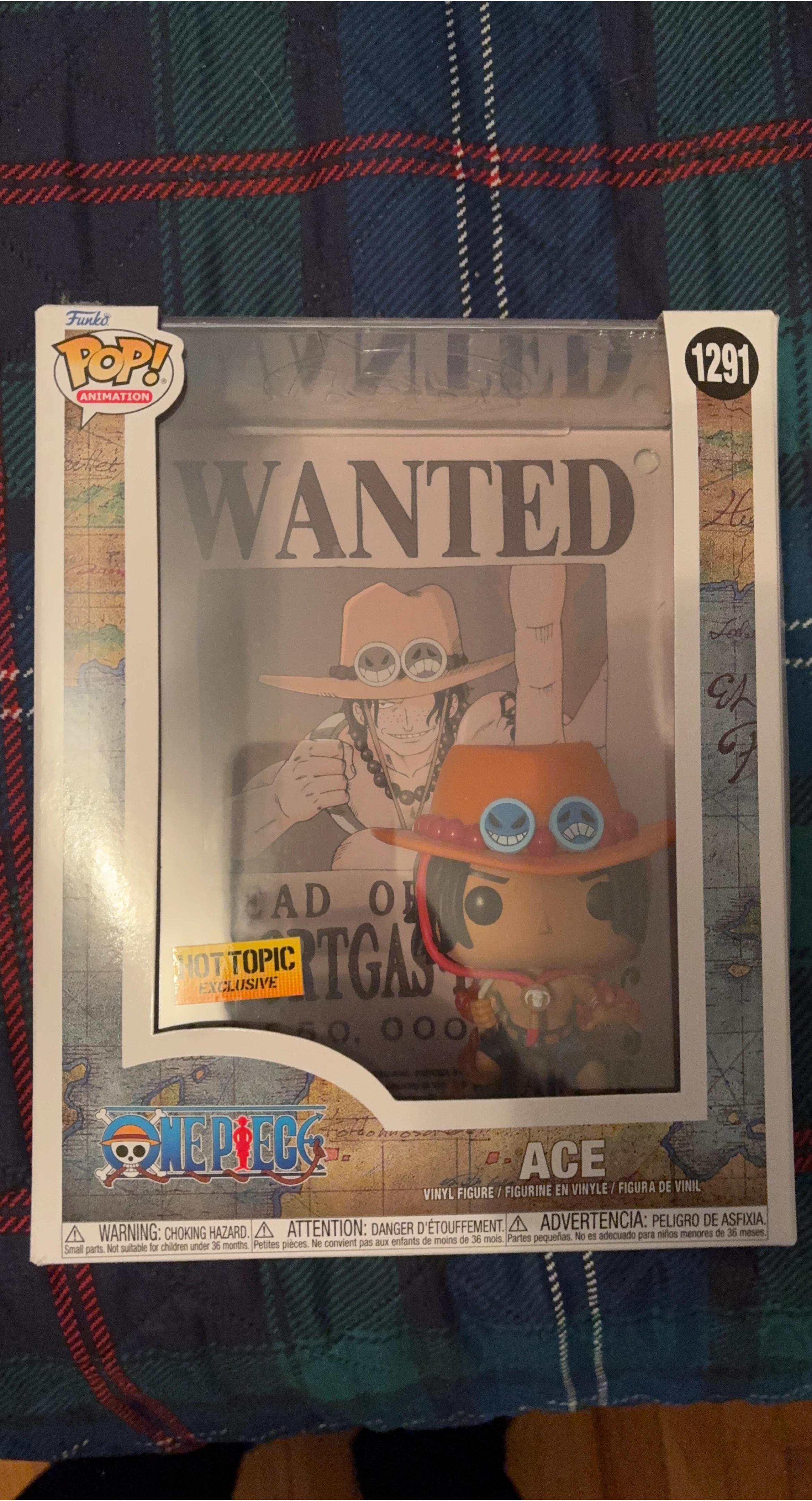 Funko POP! Animation: One Piece - Ace Hot Topic Exclusive