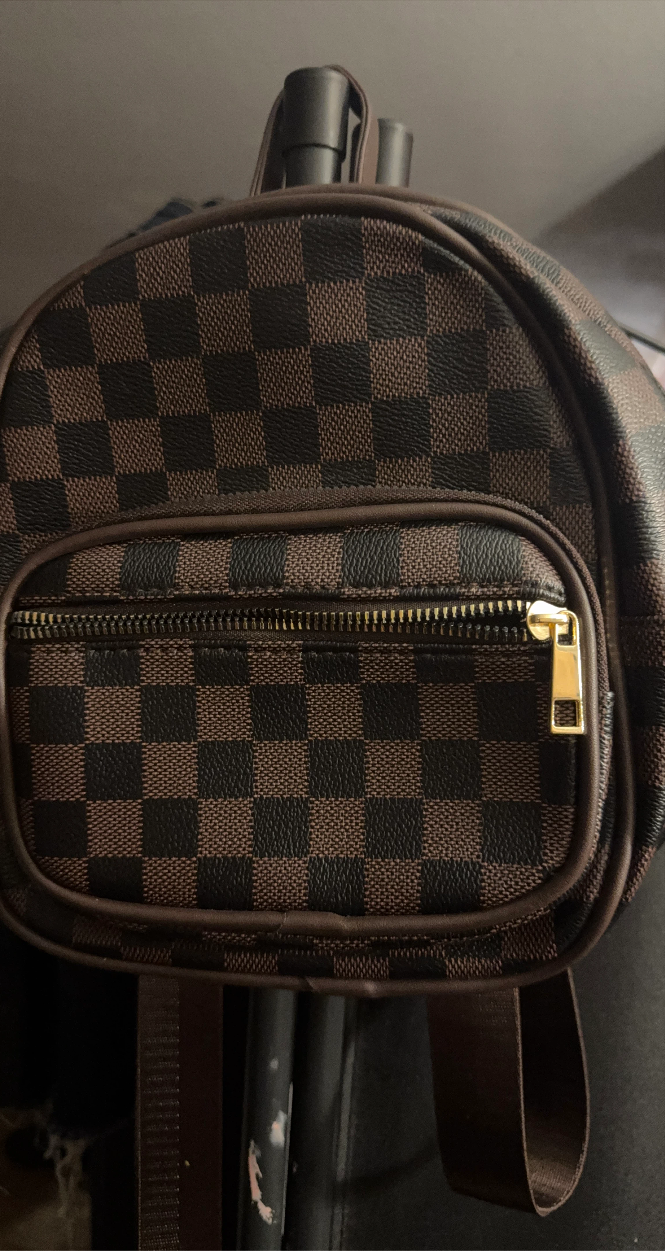 BLD Brown Pattern Backpack