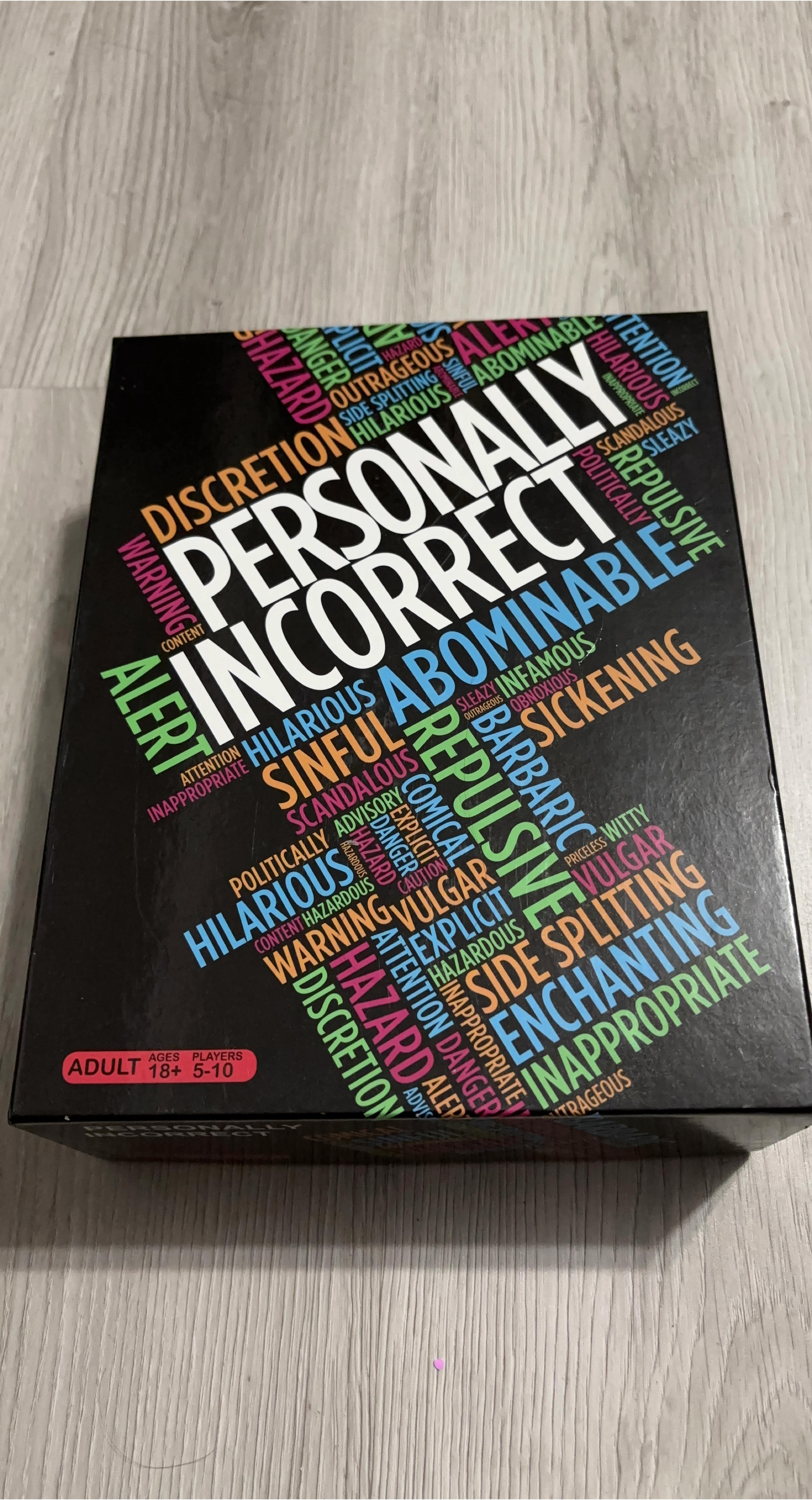 🔥 FREE Personally Incorrect Adult Party Game - photo 2