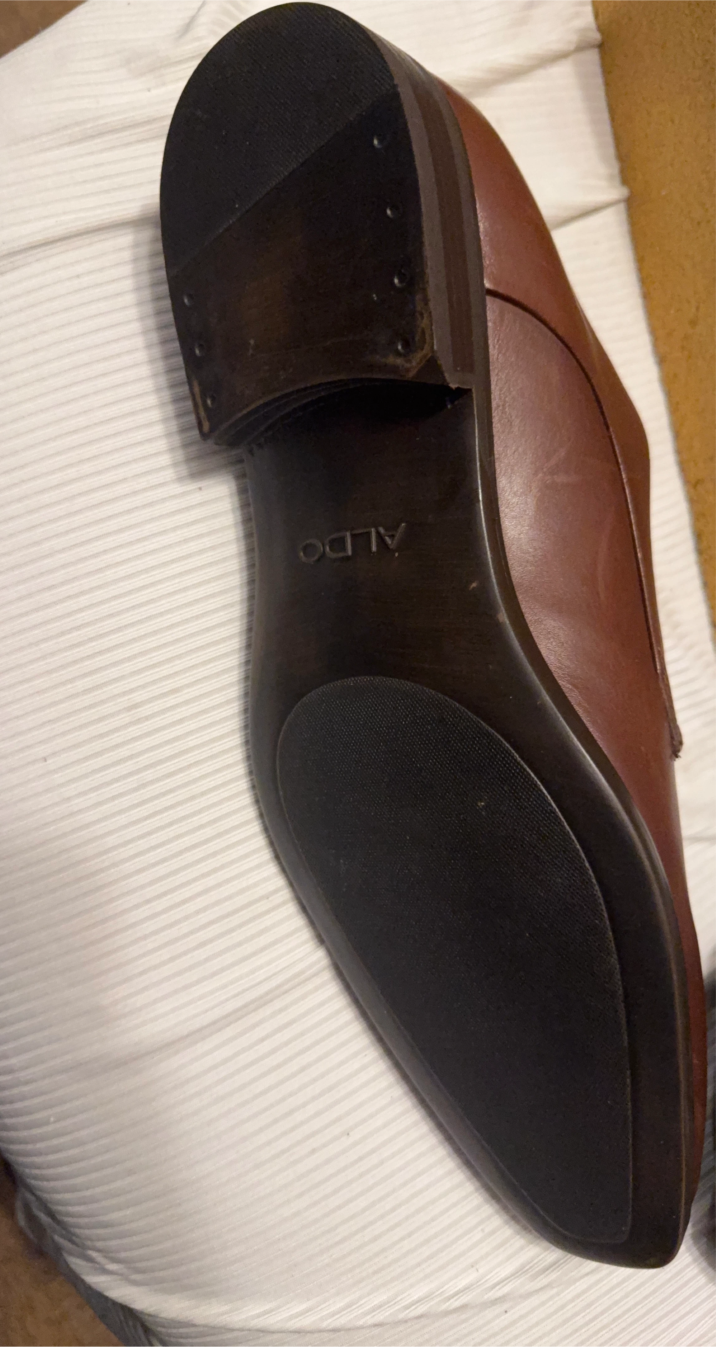 ALDO Brown Leather Dress Shoes