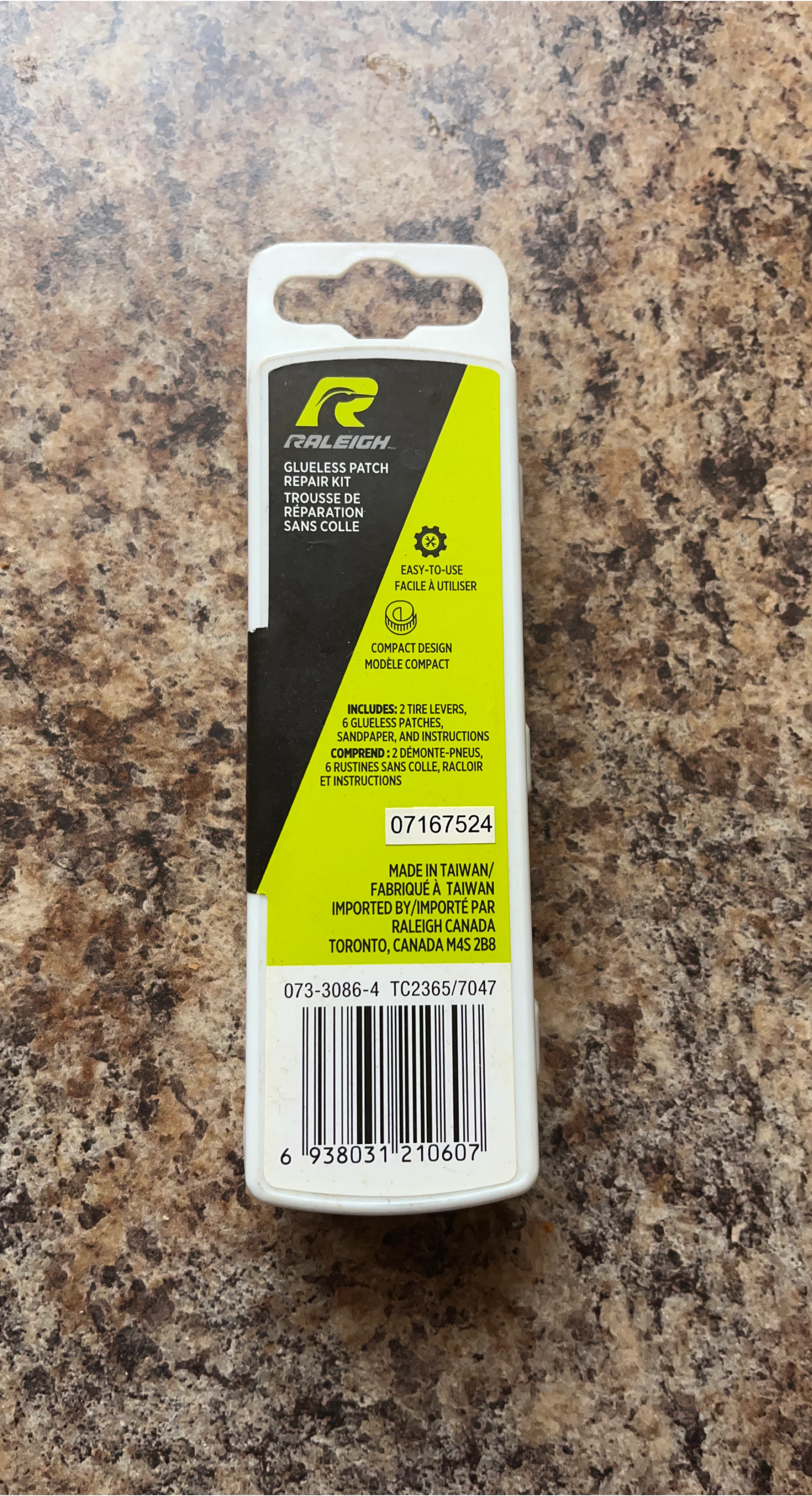 Raleigh Glueless Patch Repair Kit - New