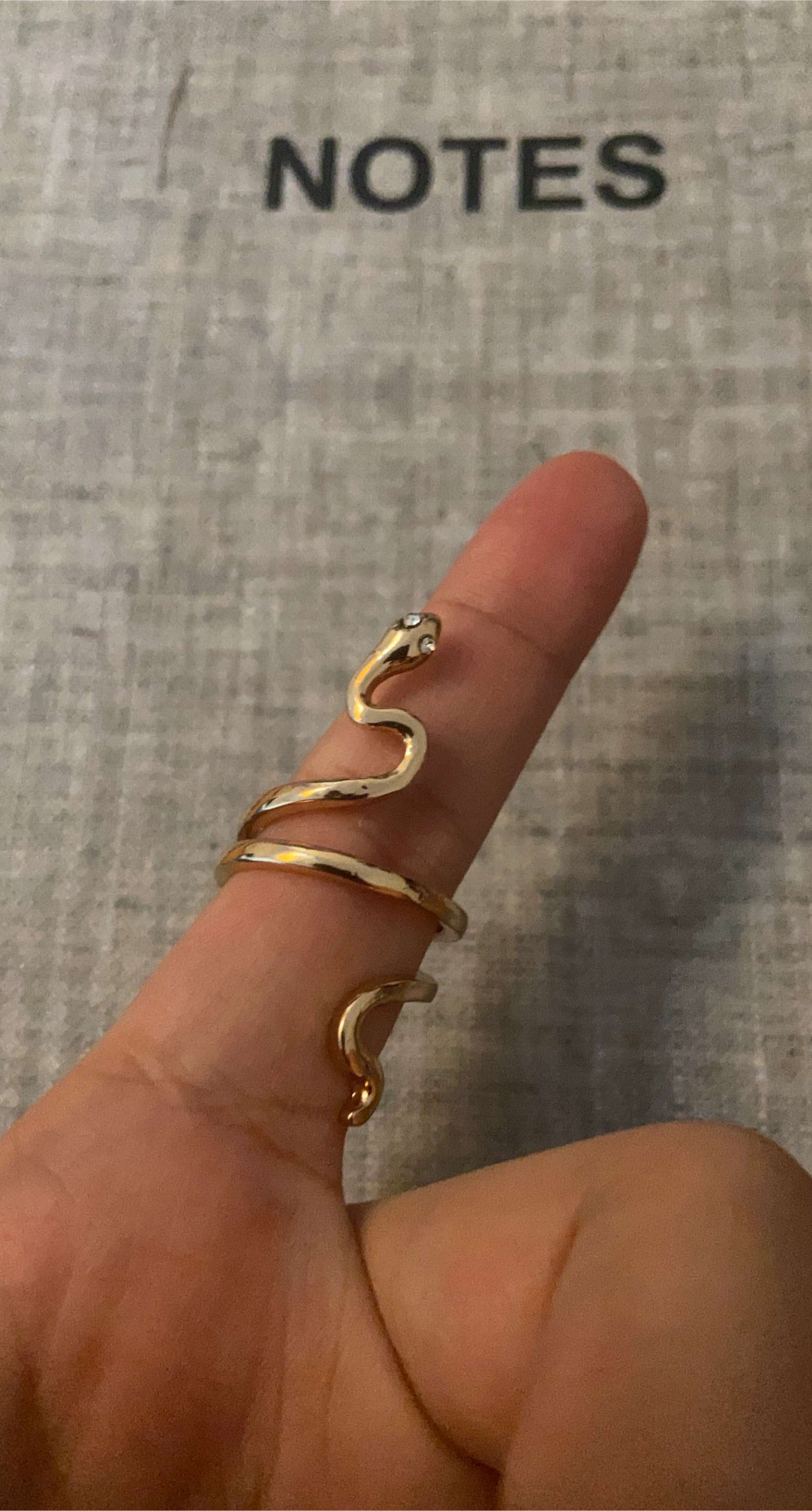 Gold Snake Ring