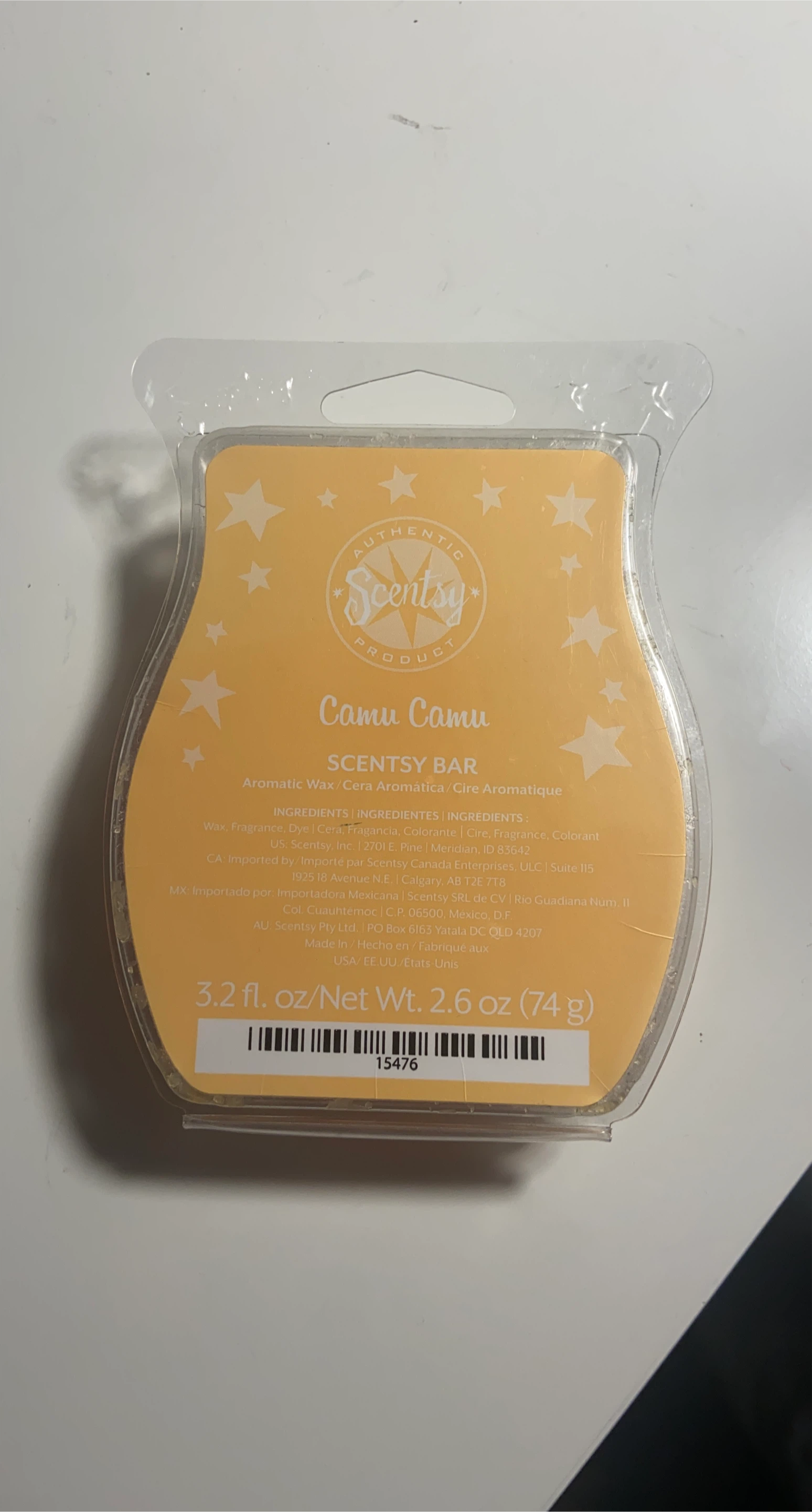 Scentsy Bar - Camu Camu