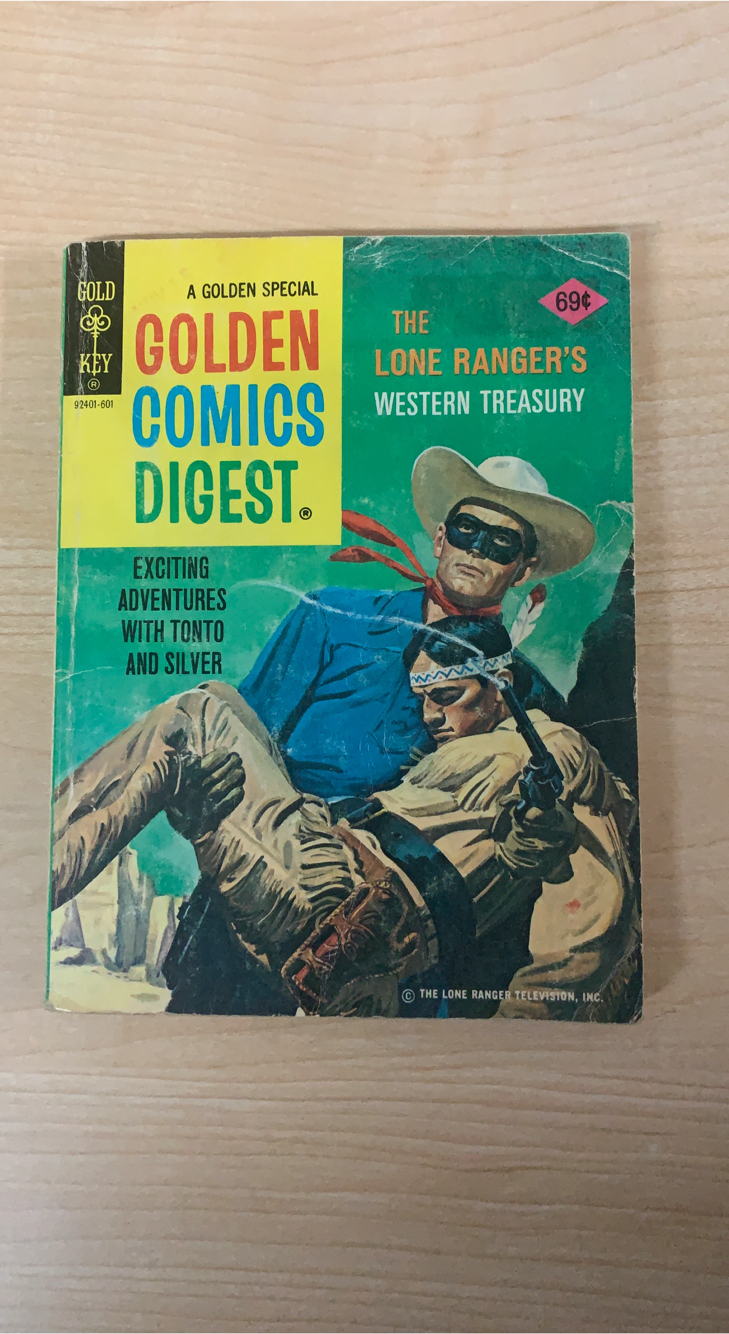 Golden Comics Digest: The Lone Ranger's Western Treasury