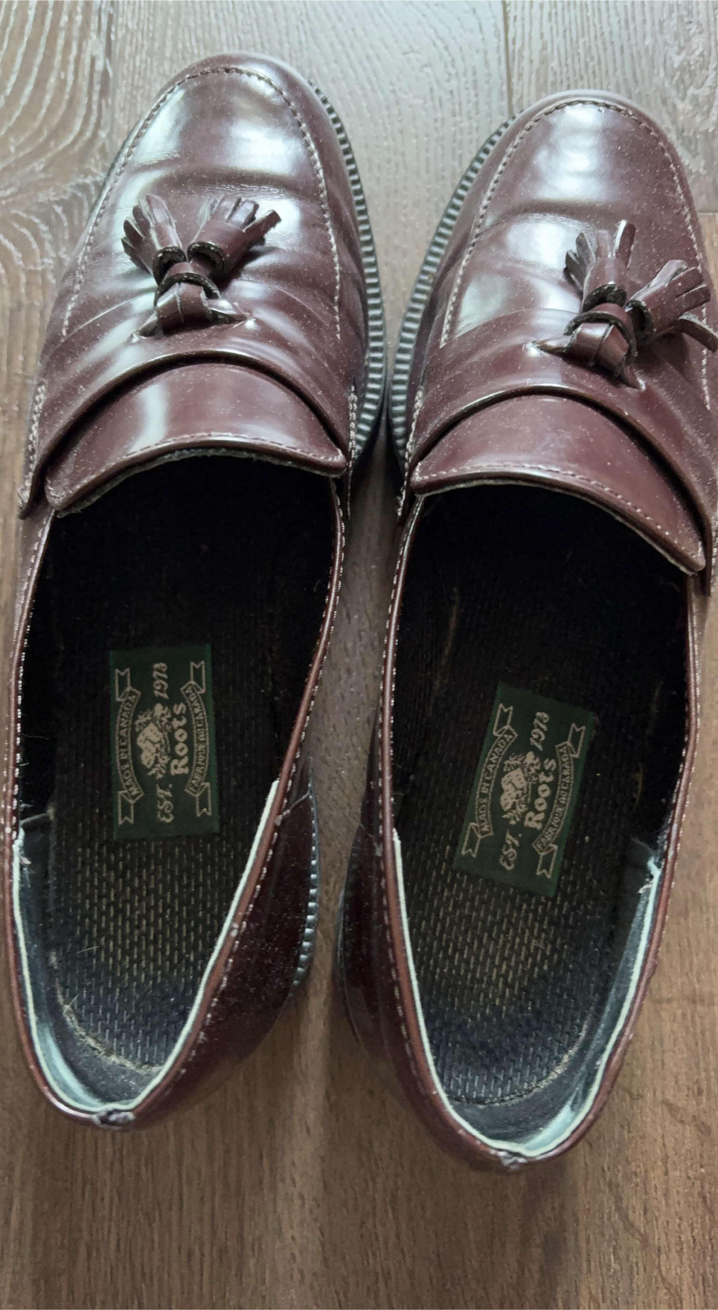 Roots Leather Loafers - Size Unknown