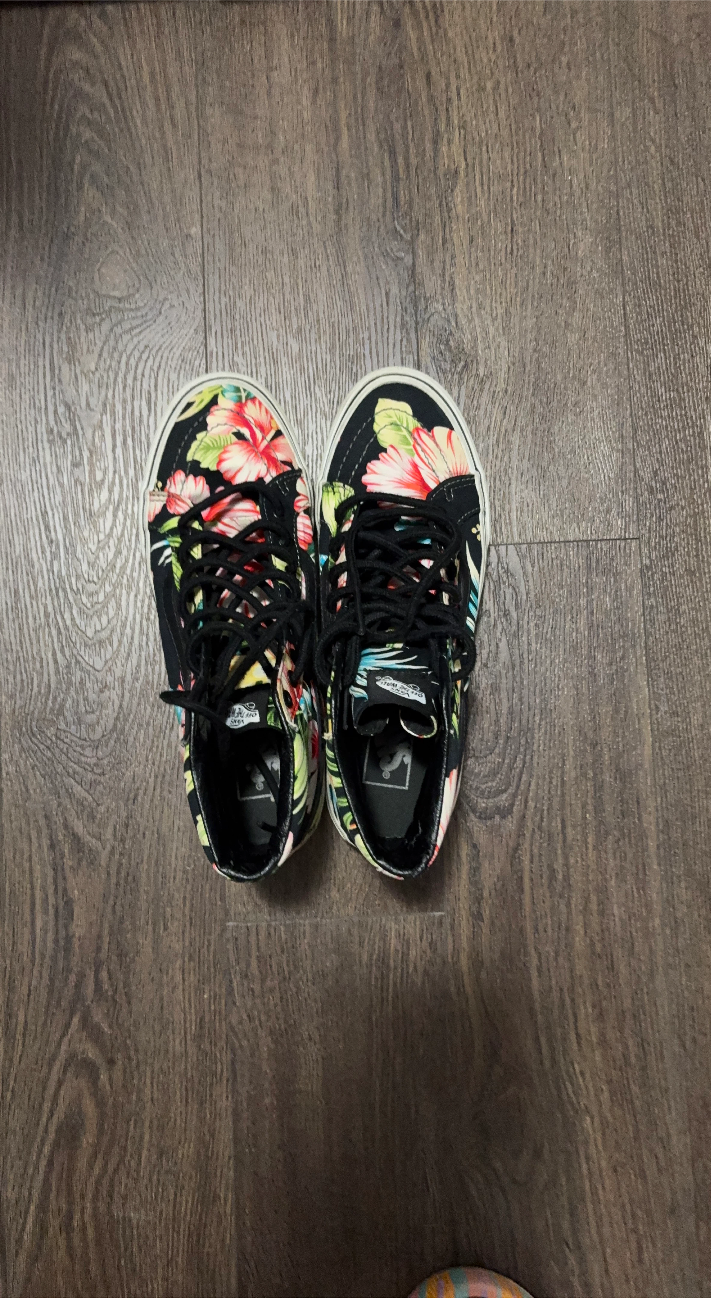 Vans Sk8-Hi Floral Shoes