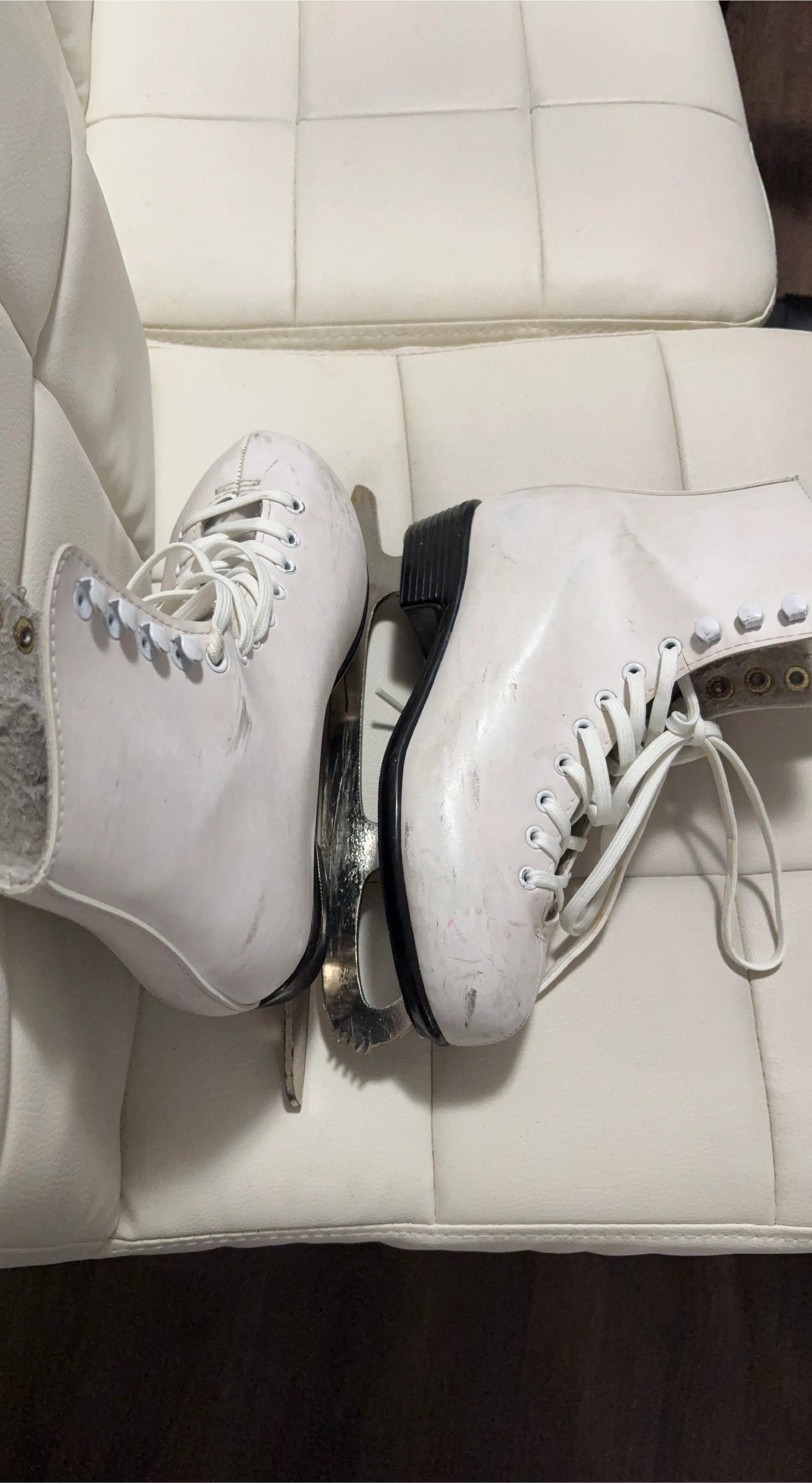 White Ice Skates