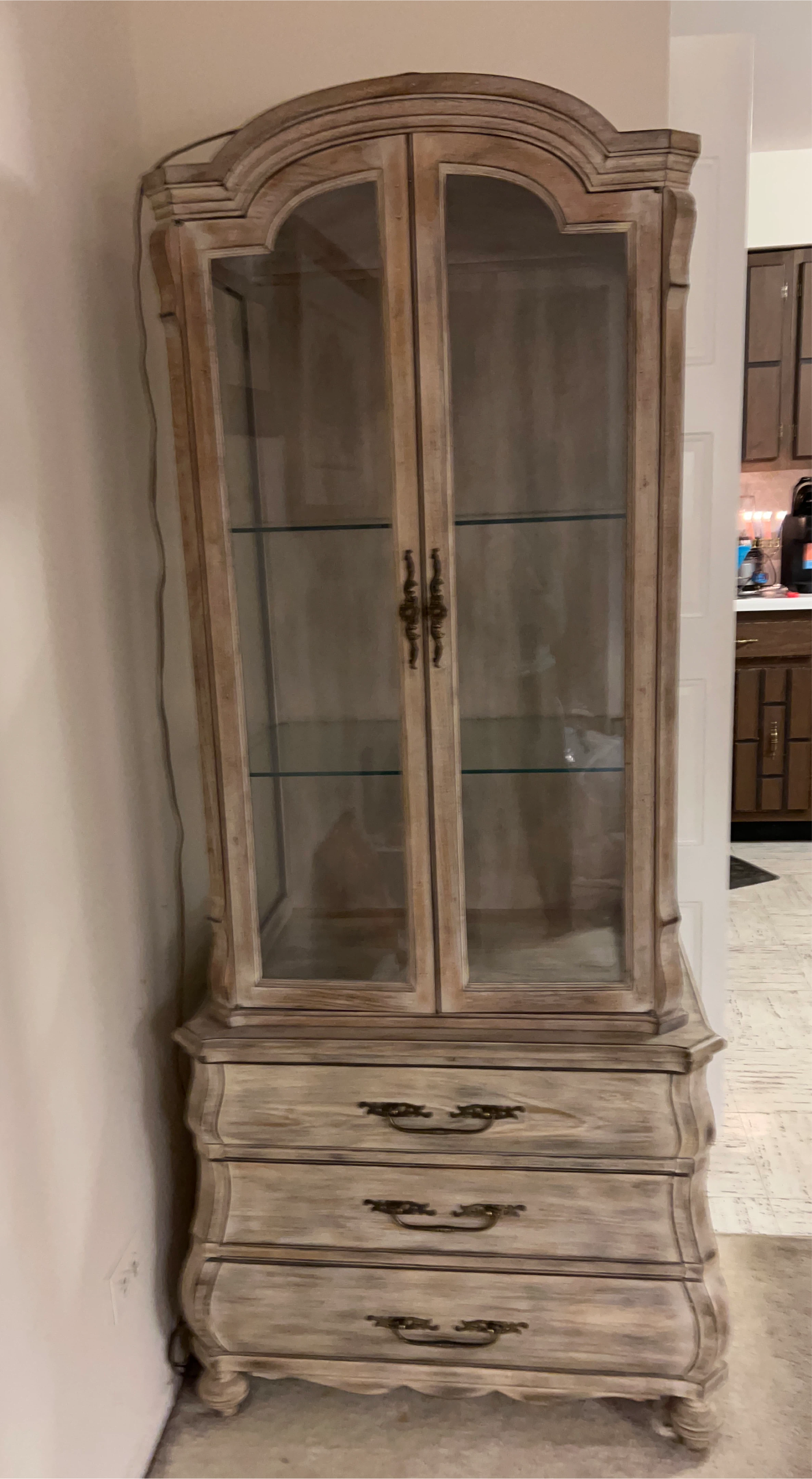 Display Cabinet with Glass Doors