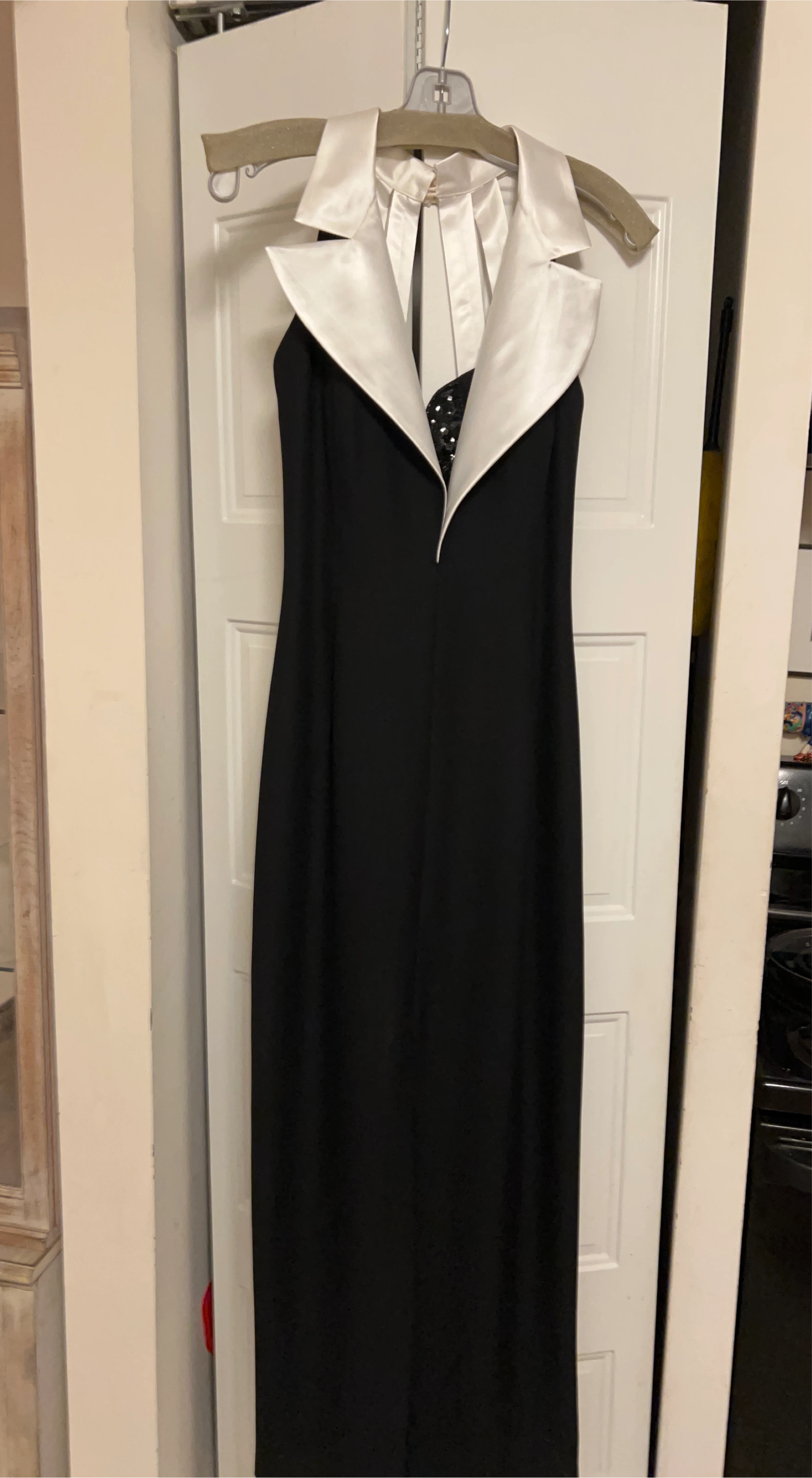 Black & White Formal Dress