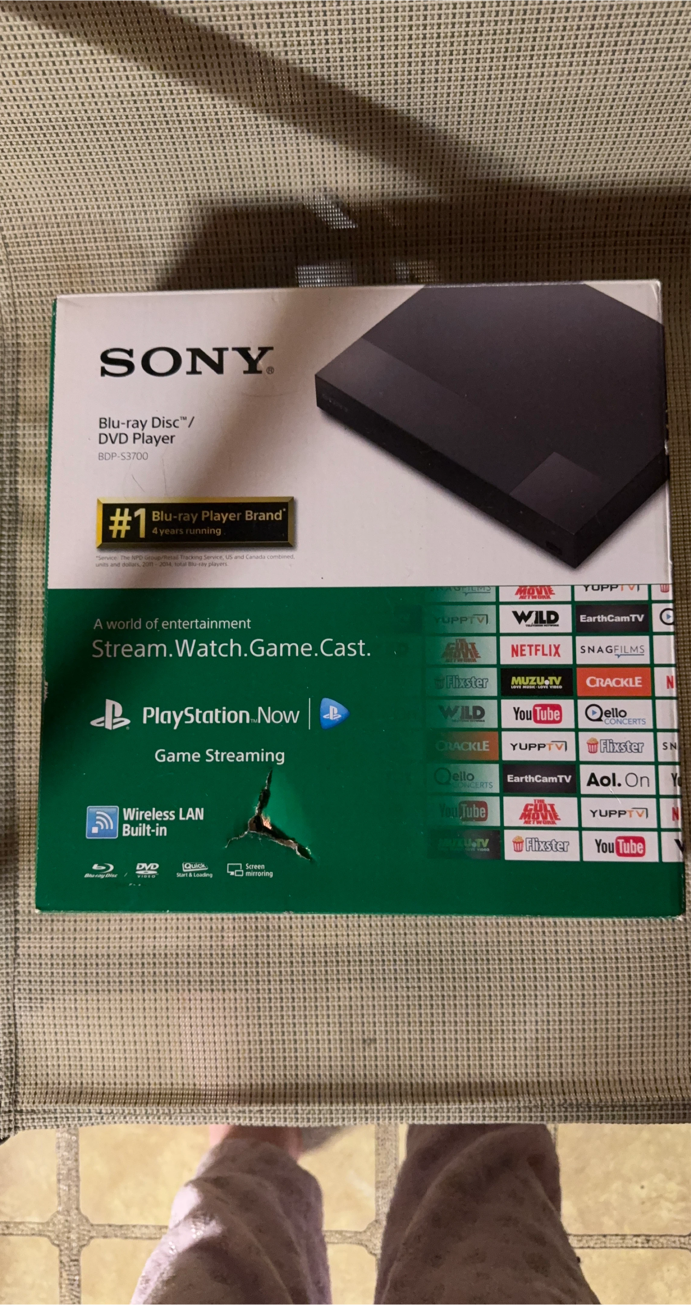 Sony BDP-S3700 Blu-ray/DVD Player