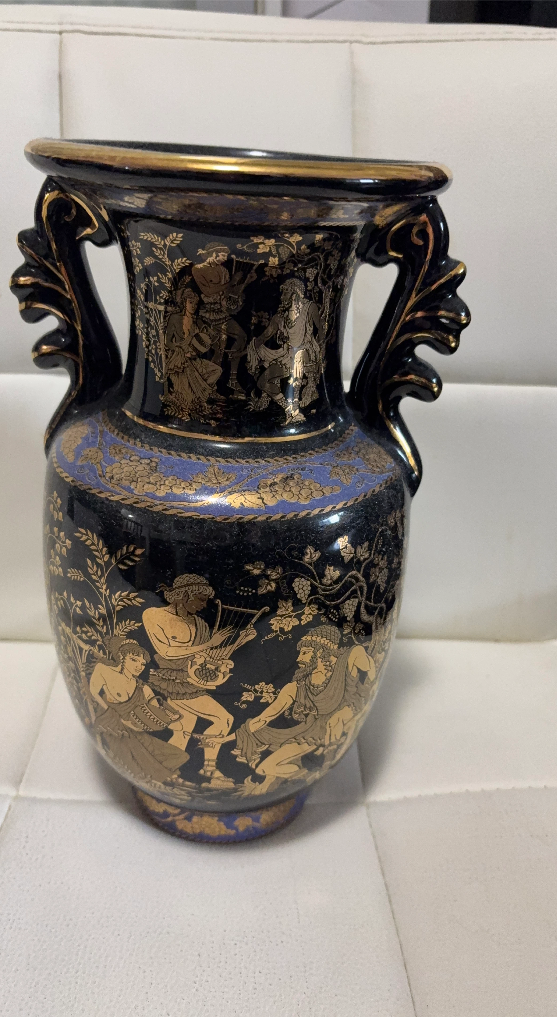 Vintage Greek Style Vase