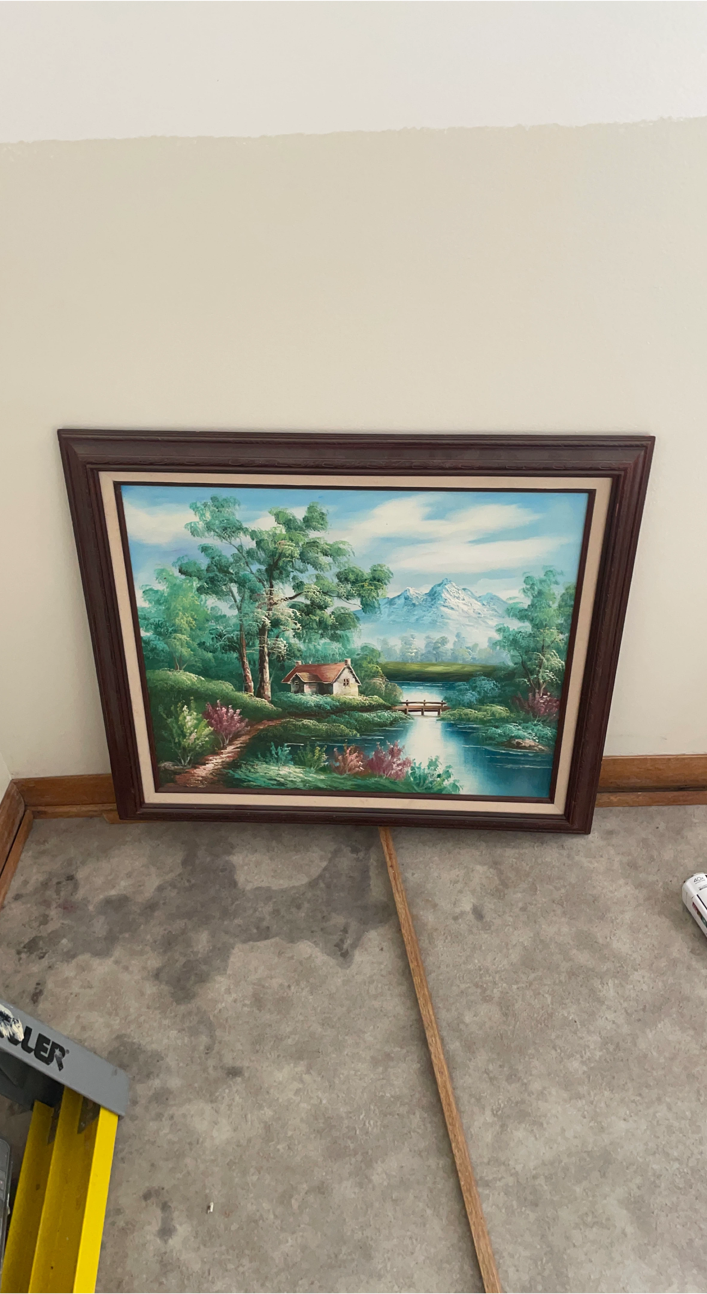Framed Landscape Painting