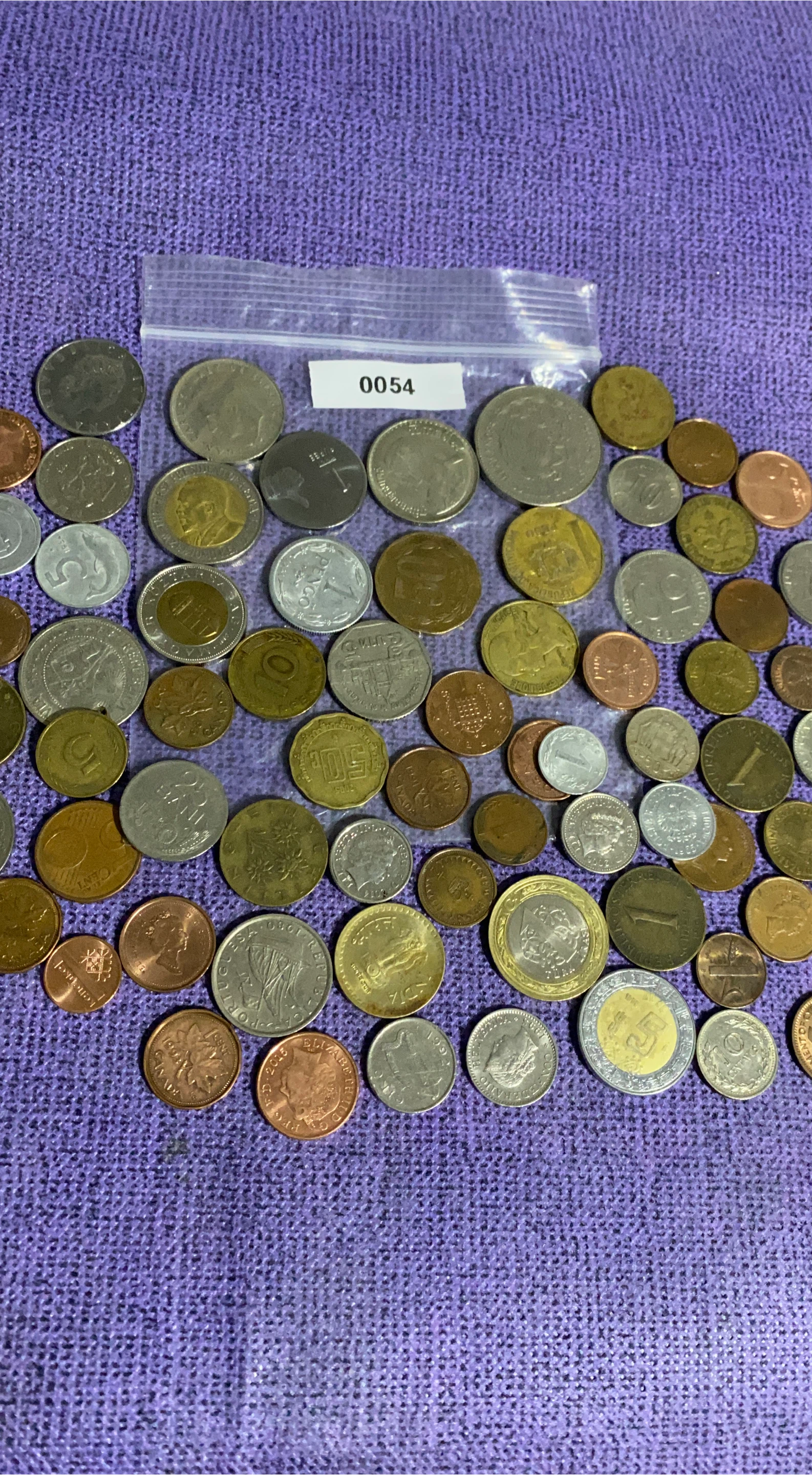Mixed World Coins  70 pieces