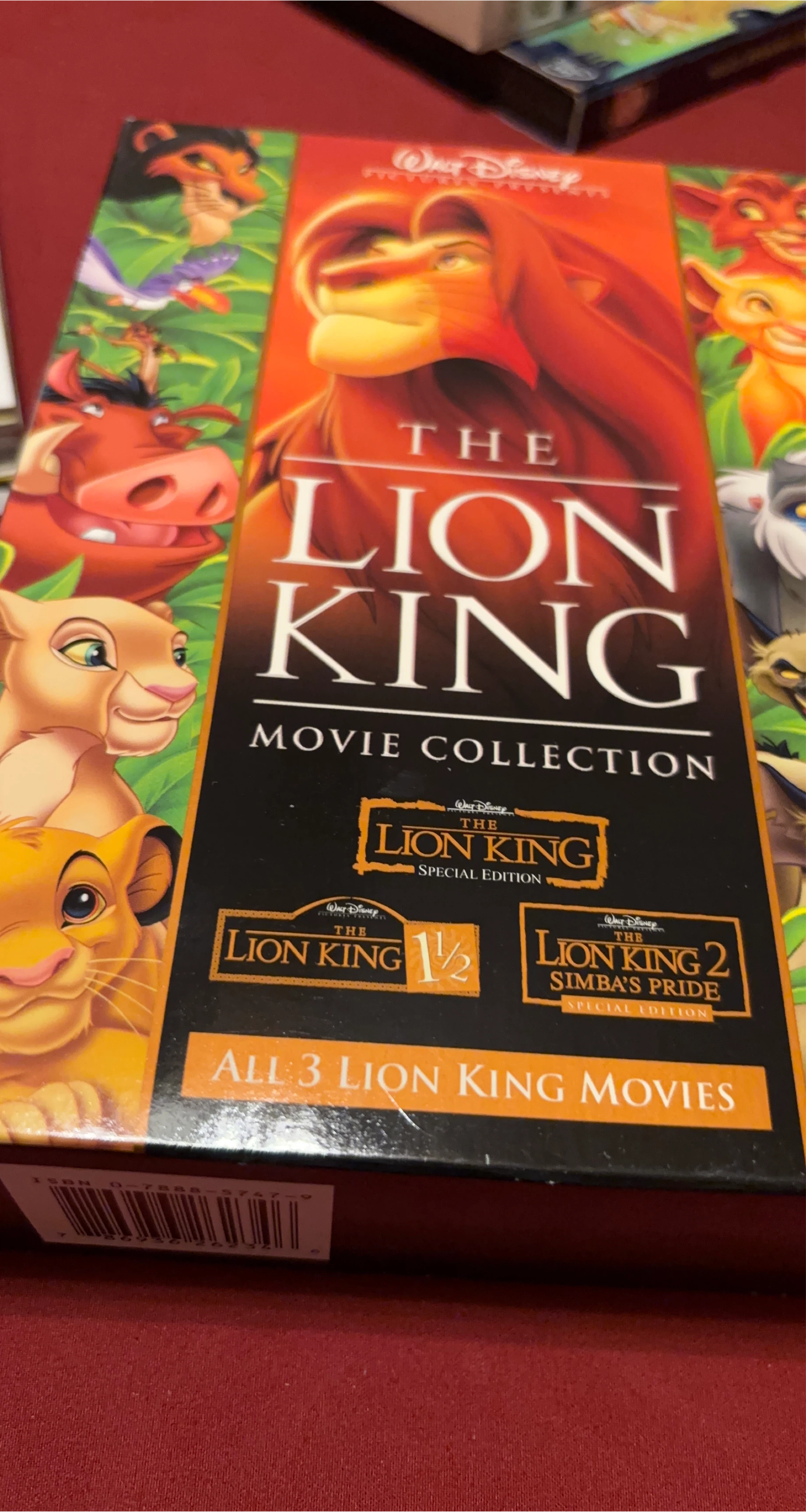 The Lion King Movie Collection DVD Box Set
