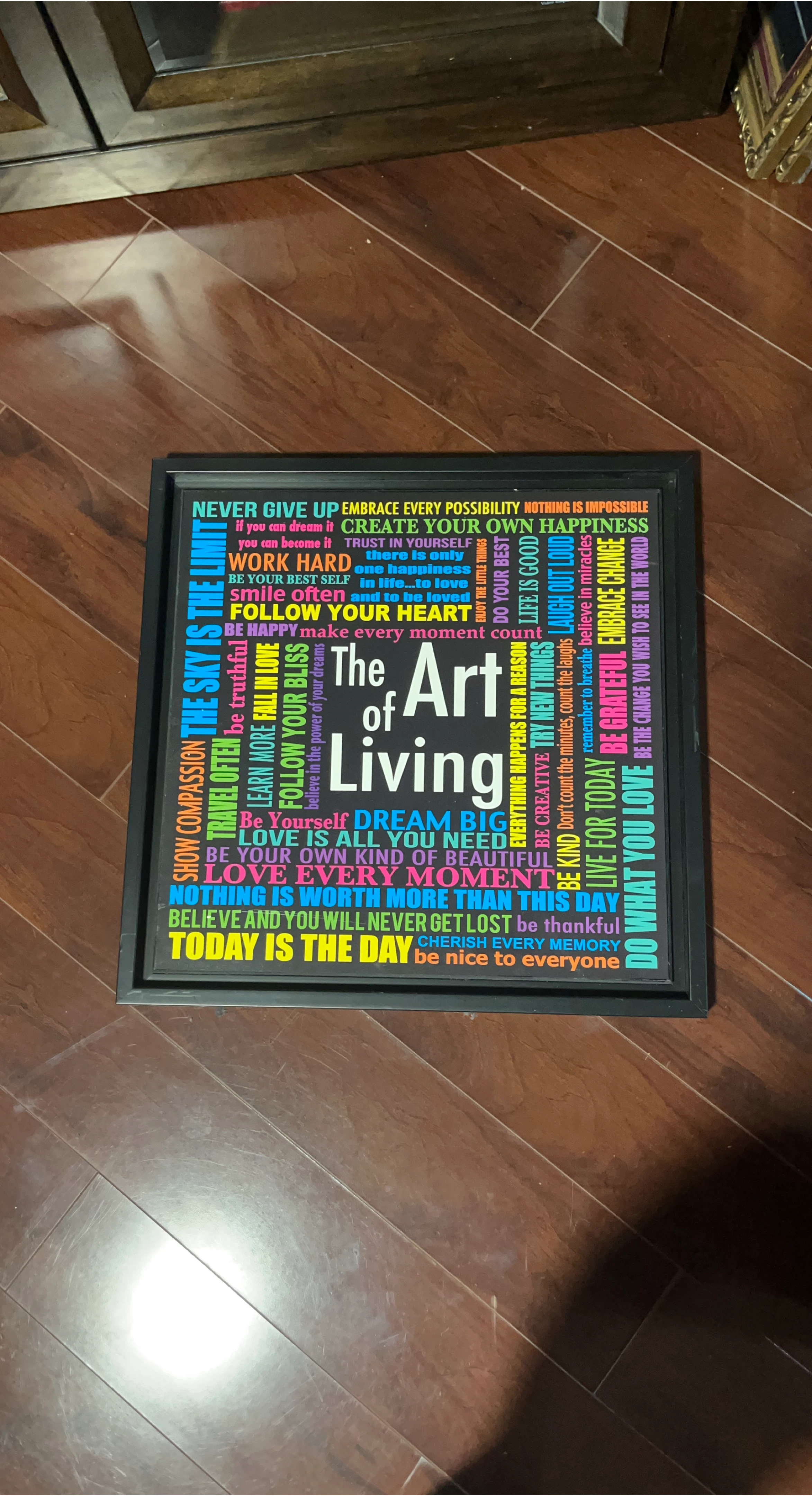 The Art of Living Framed Wall Decor
