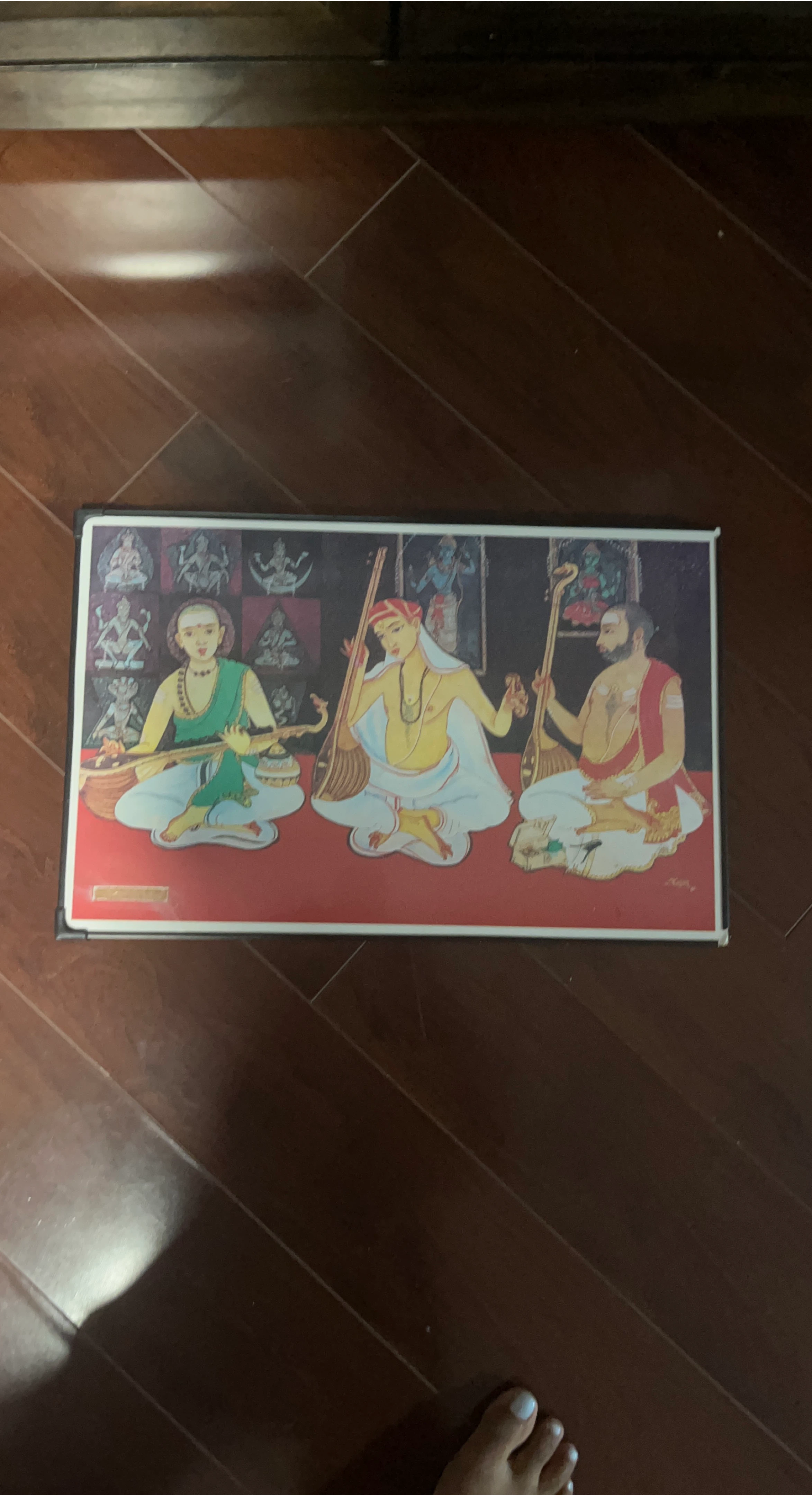 Framed Indian Musical Art