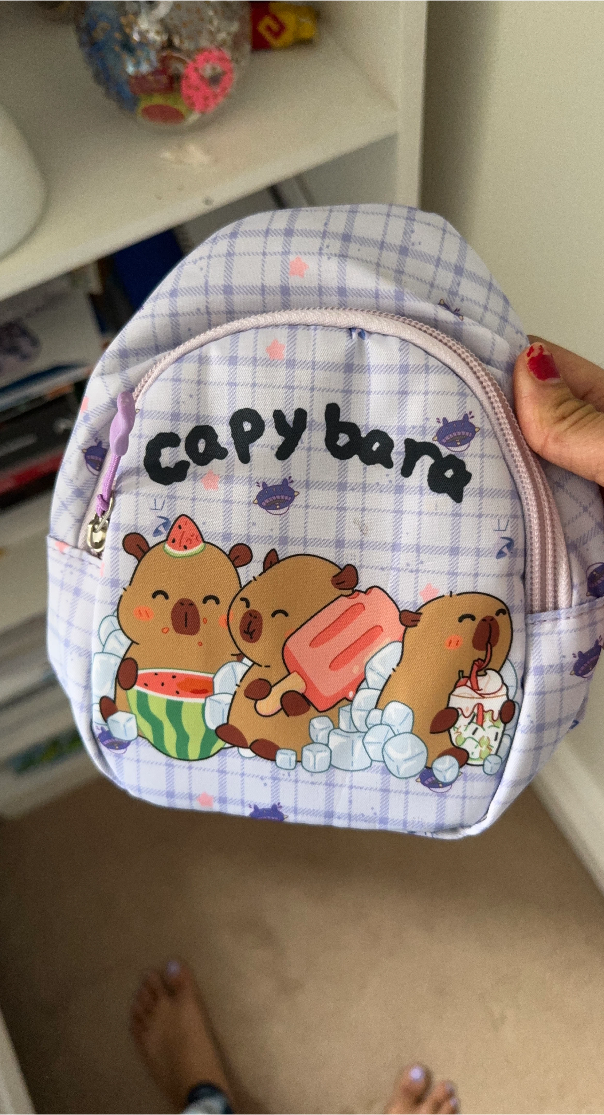 Capybara Mini Backpack