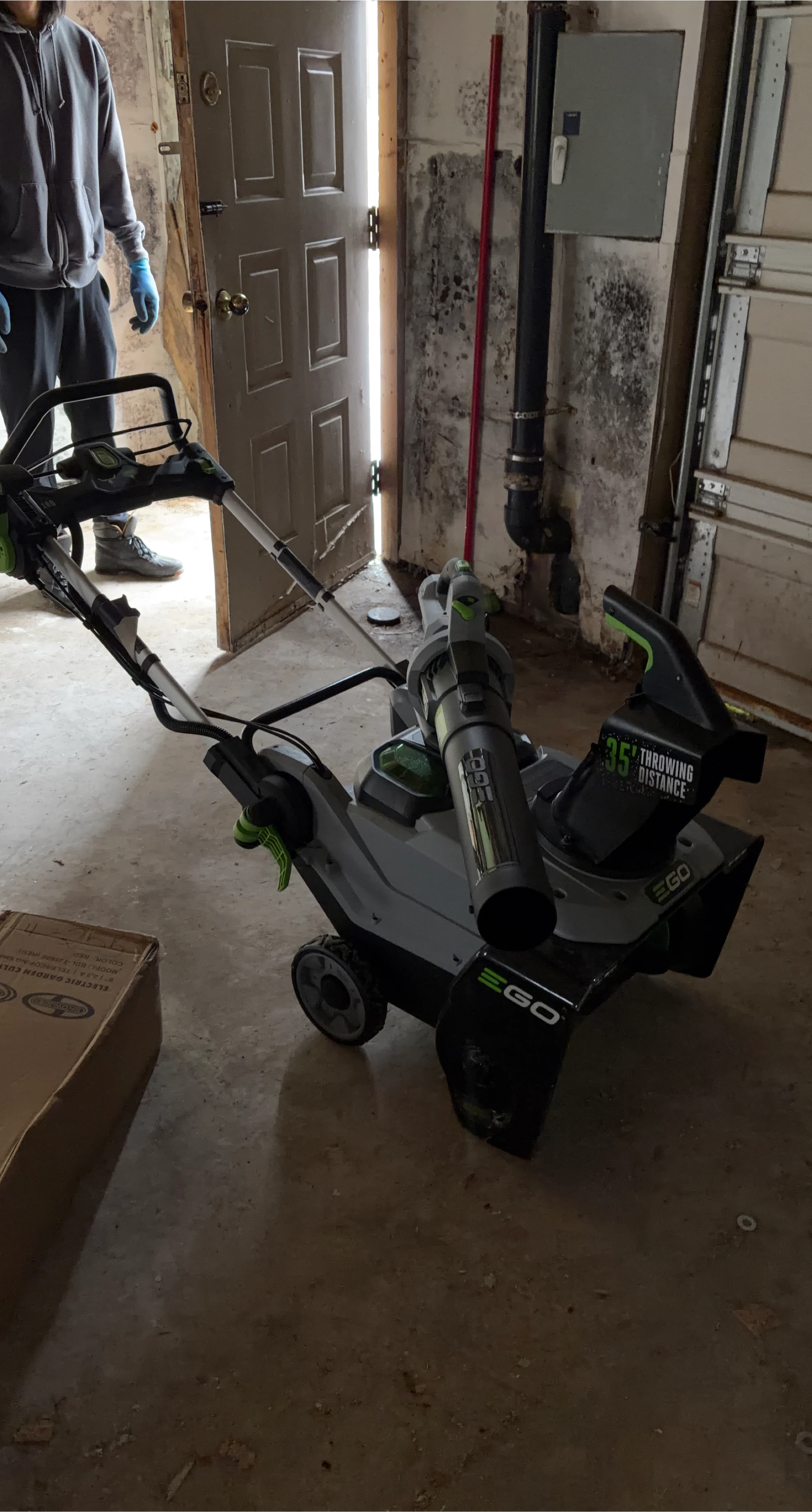 EGO 21" Snow Blower with Peak Power & Leaf Blower