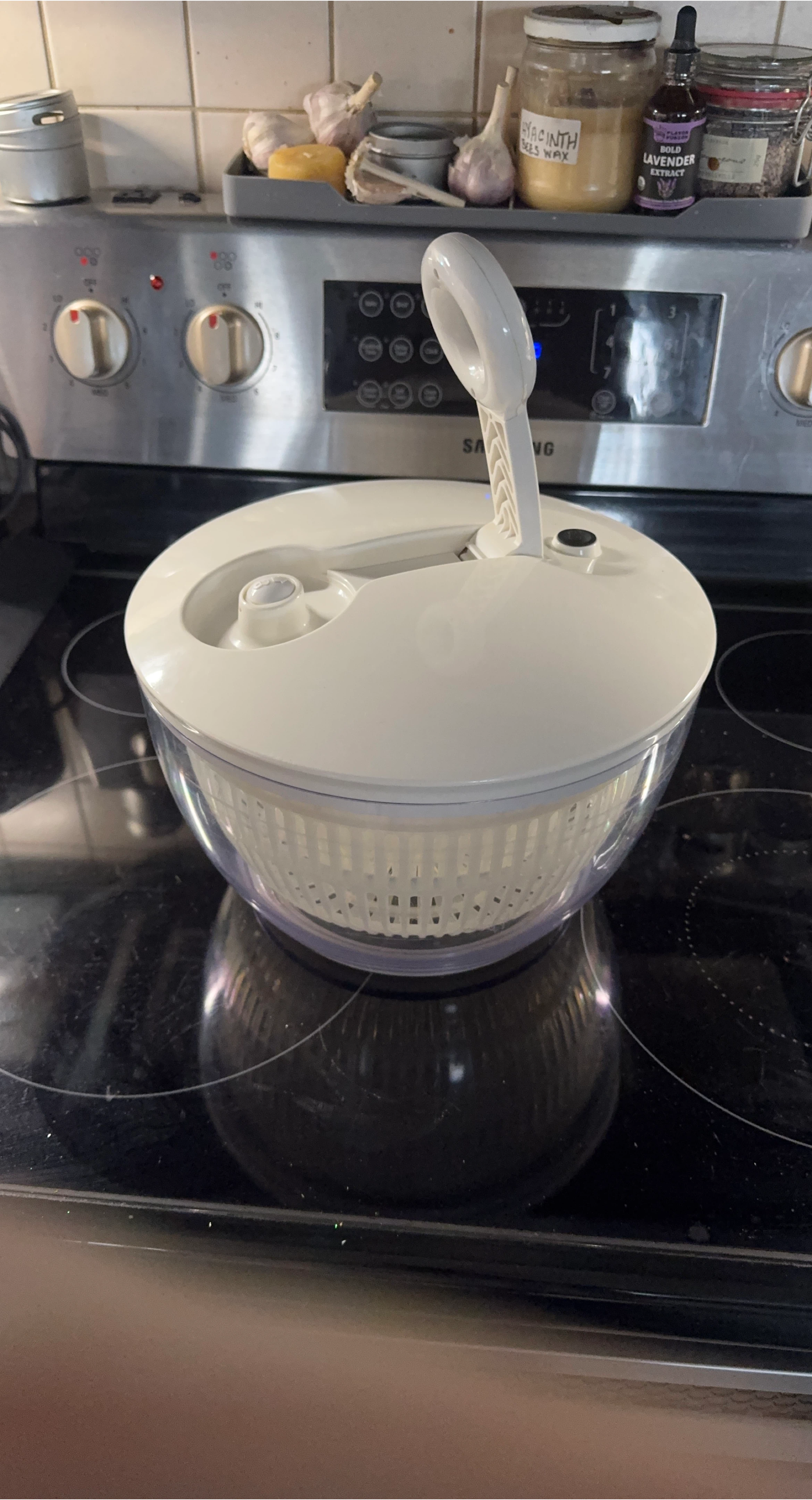 Salad Spinner - White