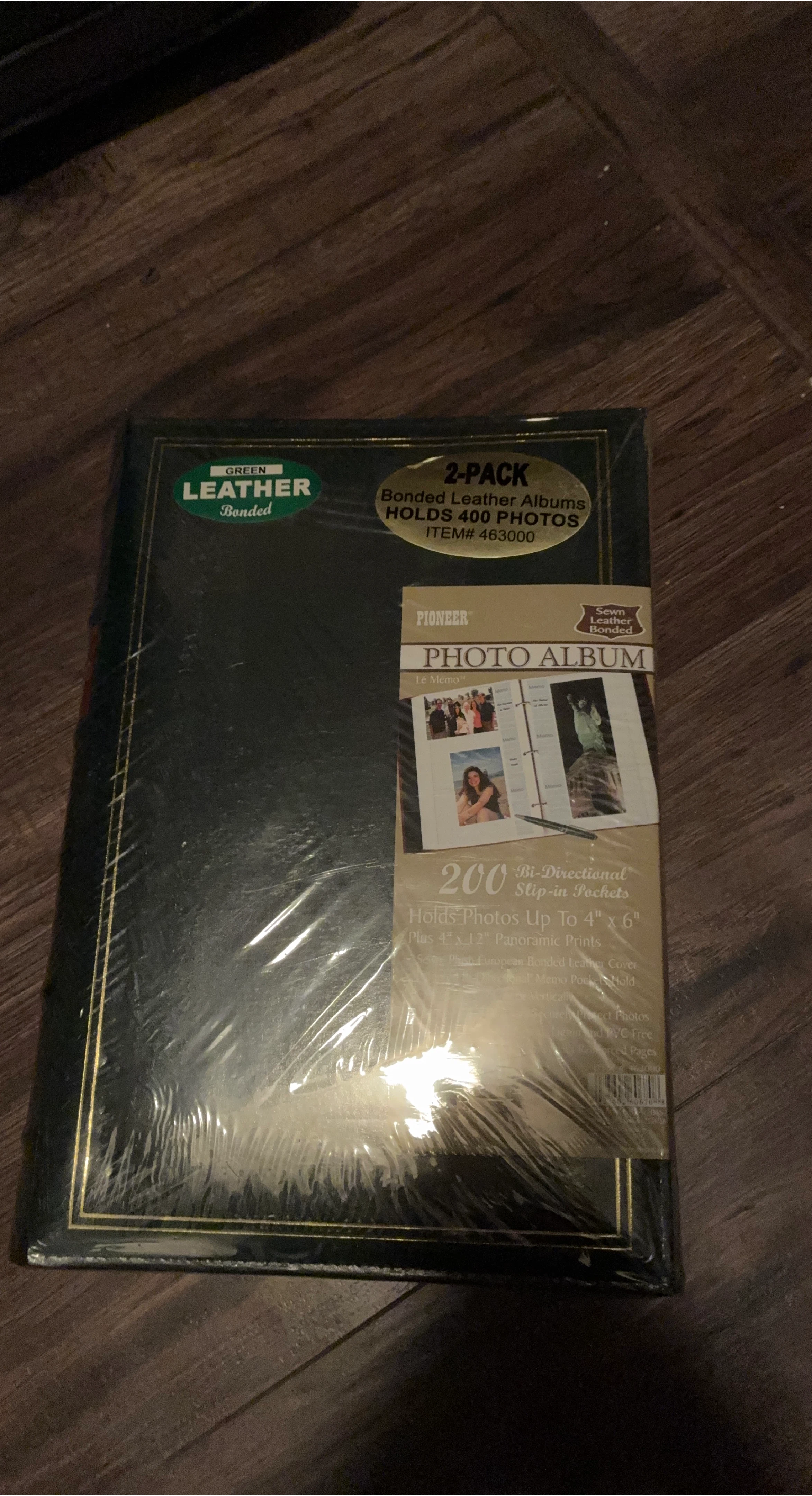 New Pioneer Leather Photo Album 2-Pack