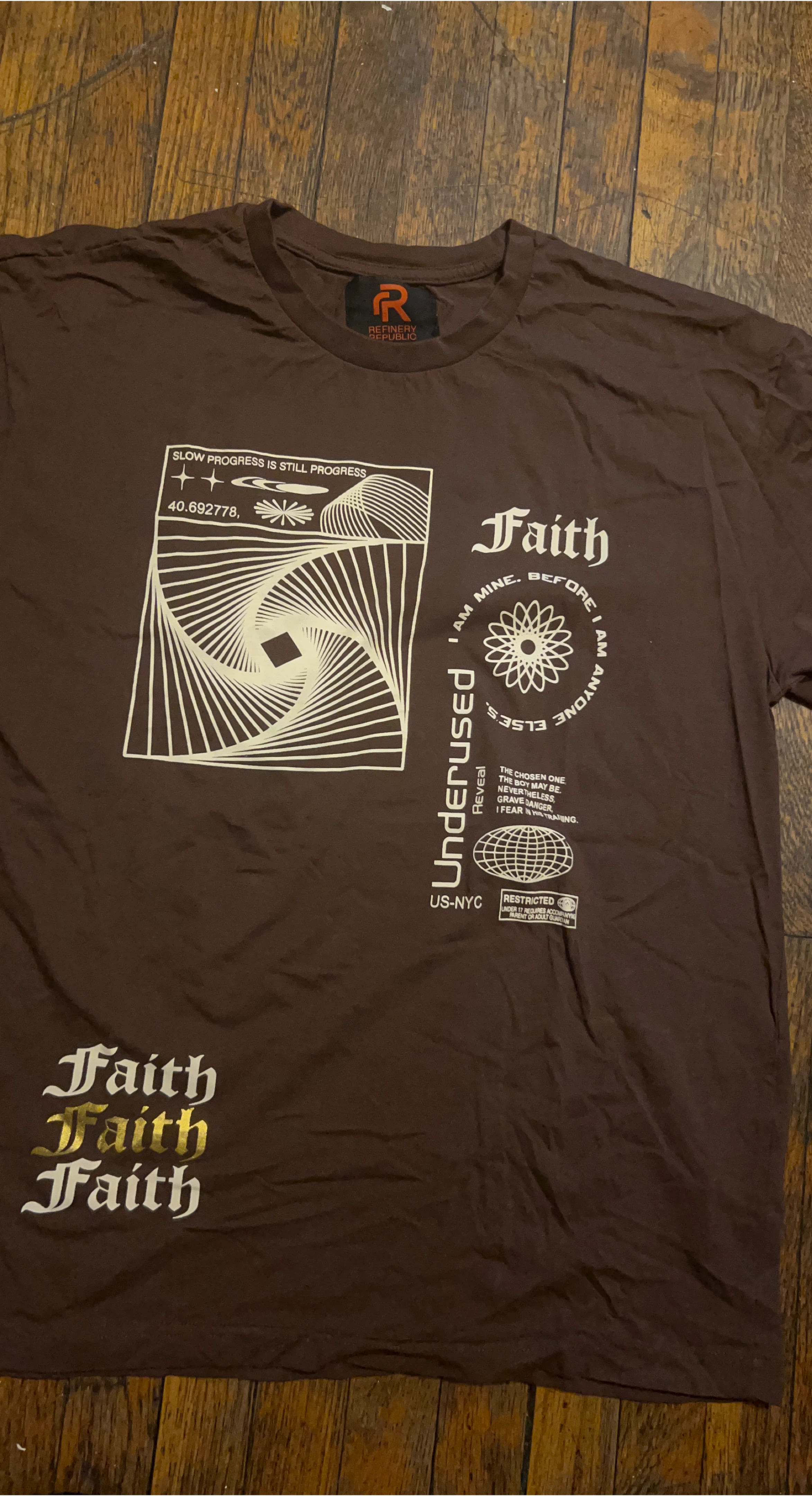 Refinery Republic Brown Graphic Tee