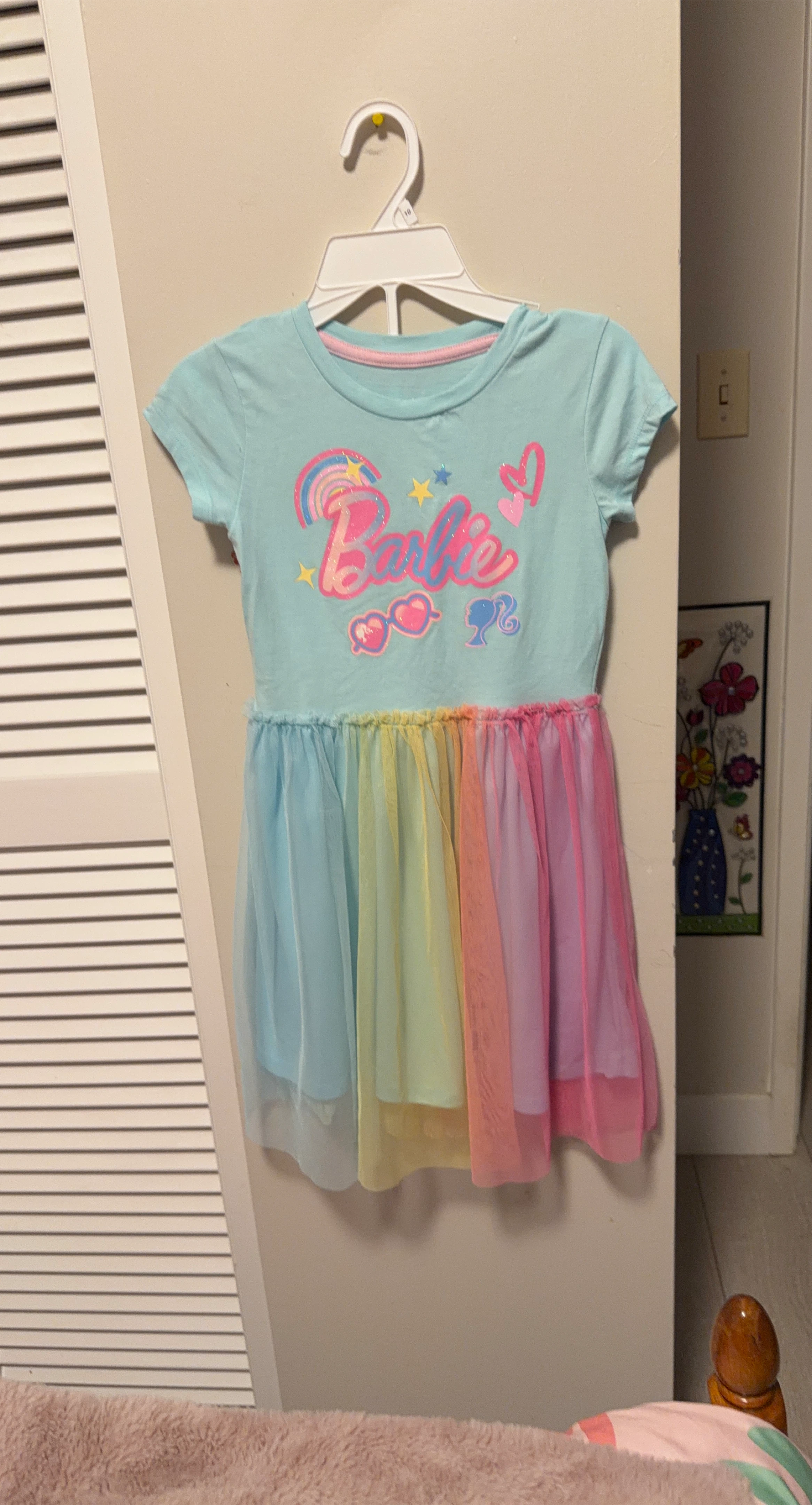 Barbie Rainbow Tulle Dress