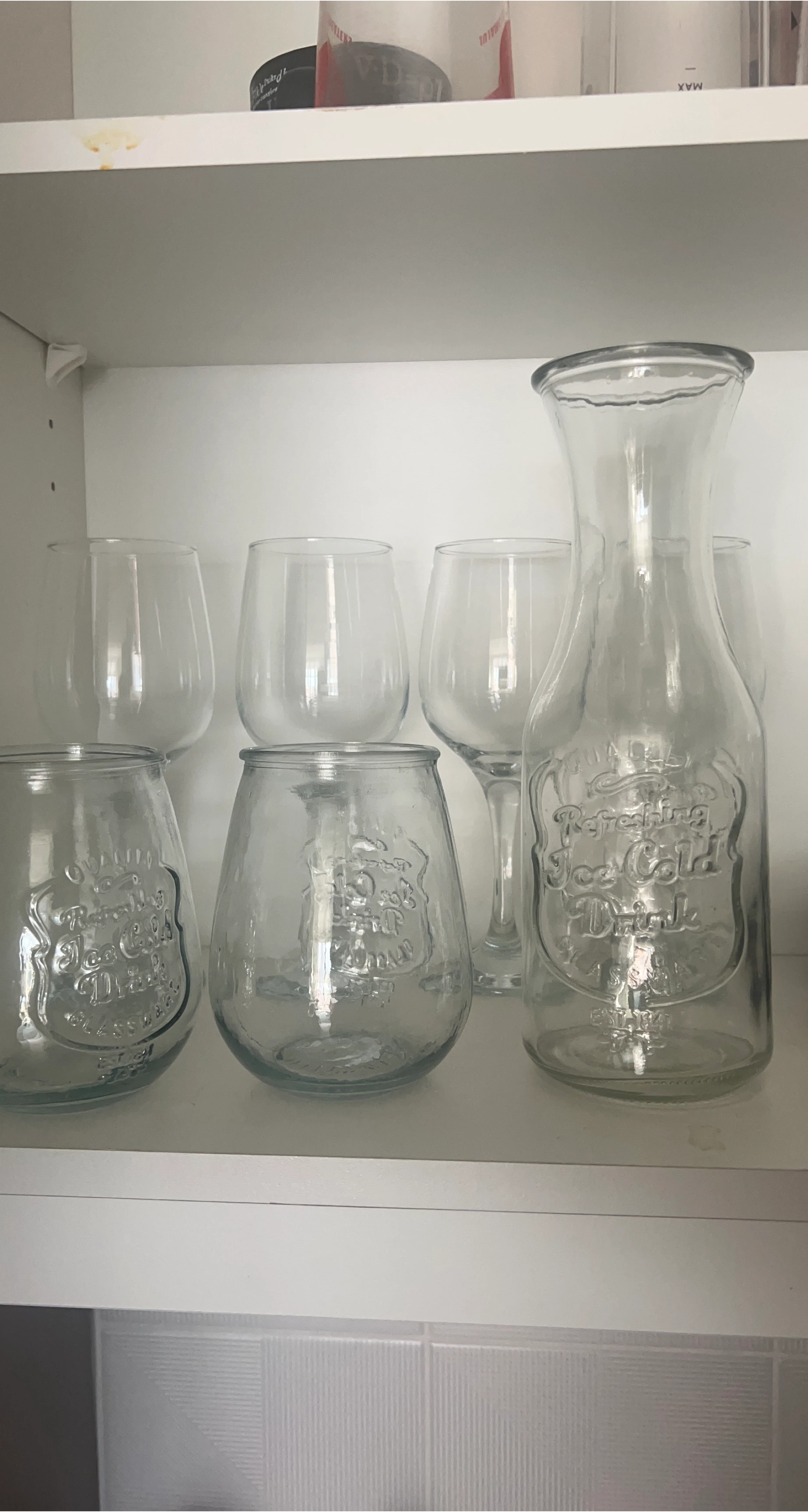 Glass Carafe and Glasses Set