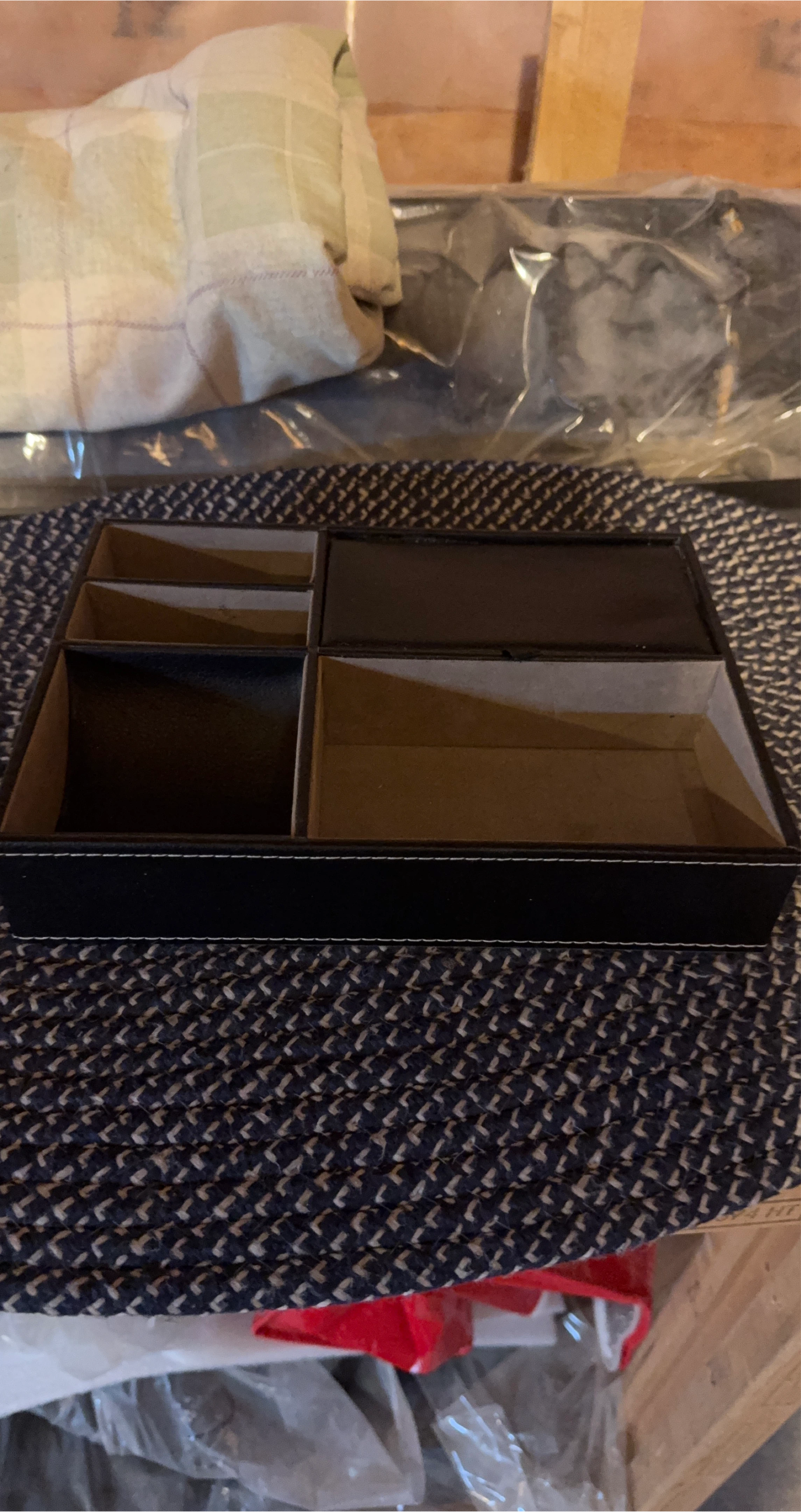 Black Desk Organizer
