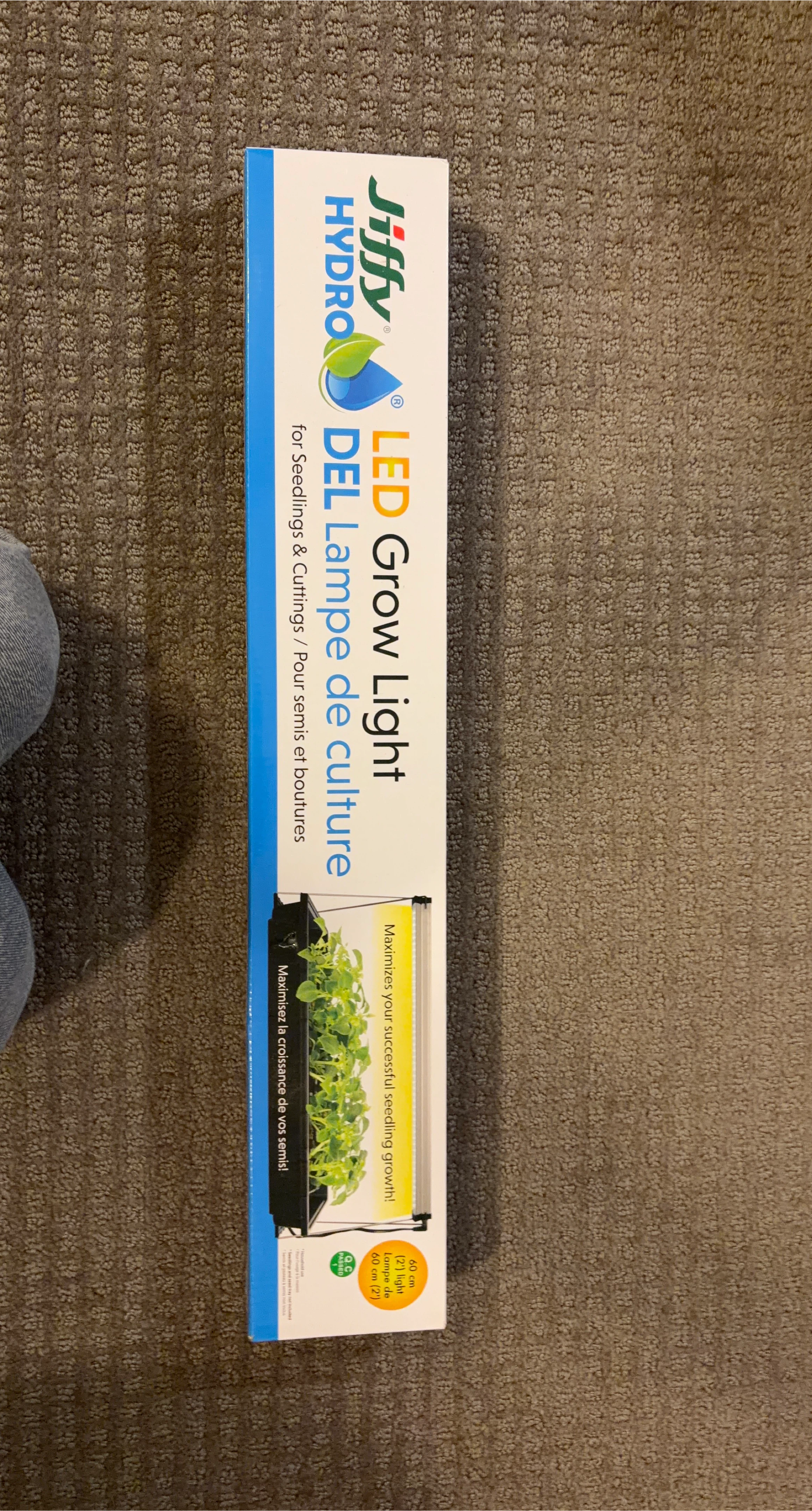 Jiffy Hydro LED Grow Light - Like New!