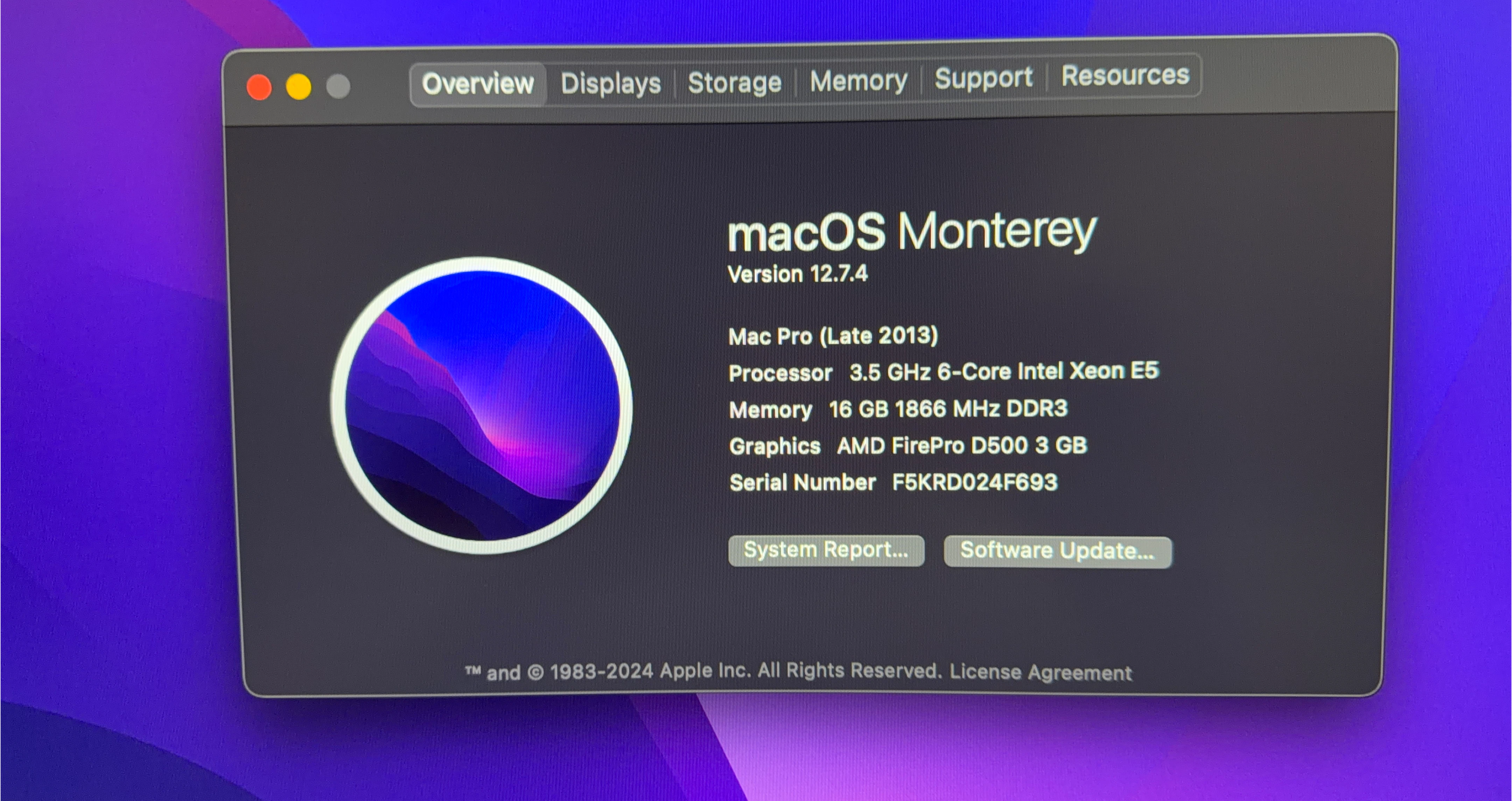 Apple Mac Pro (Late 2013)