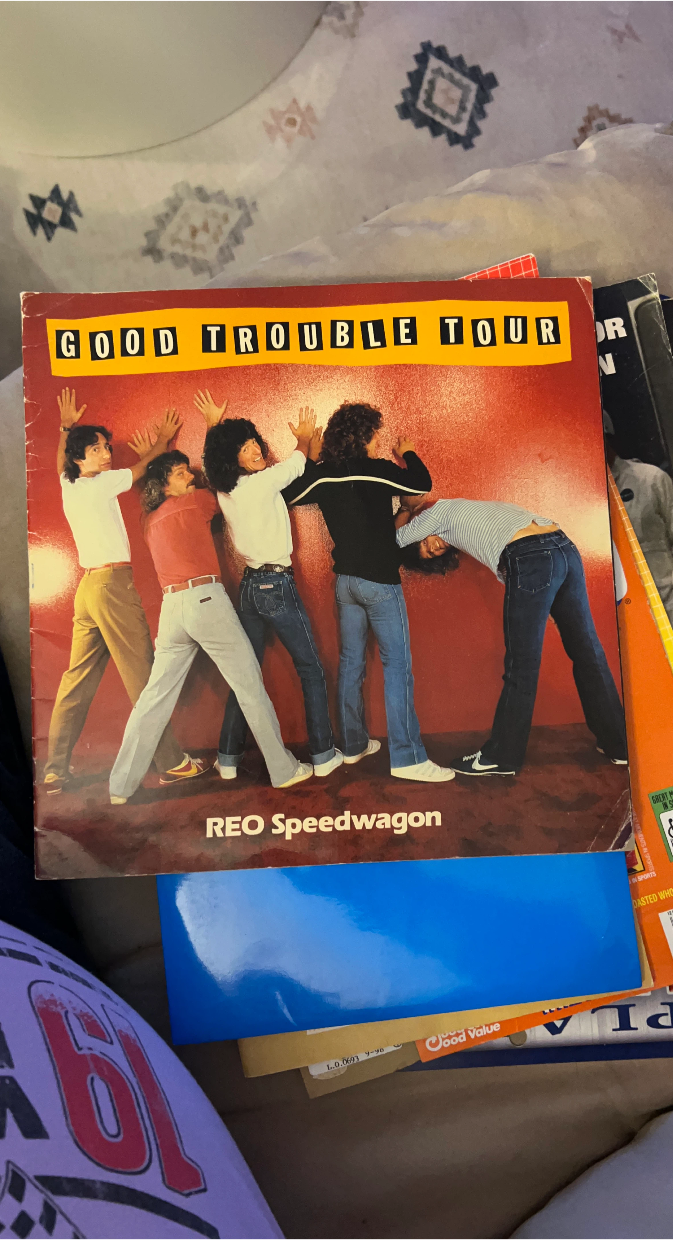 REO Speedwagon Good Trouble Tour Book