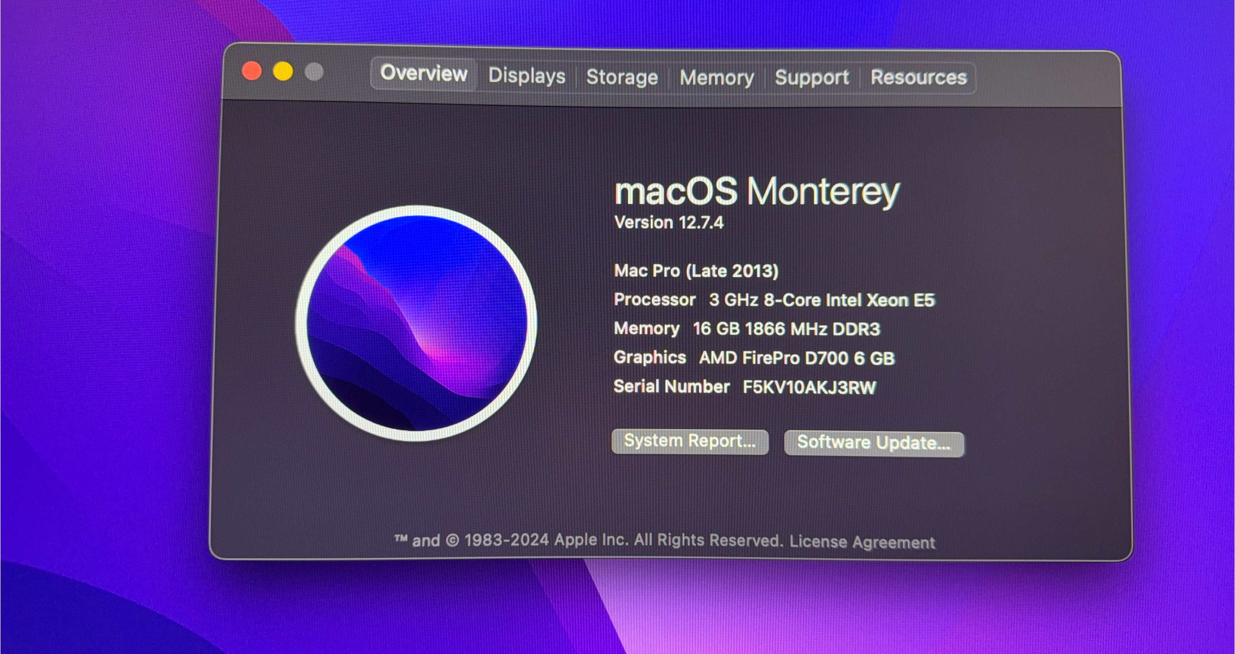 Apple Mac Pro (Late 2013)