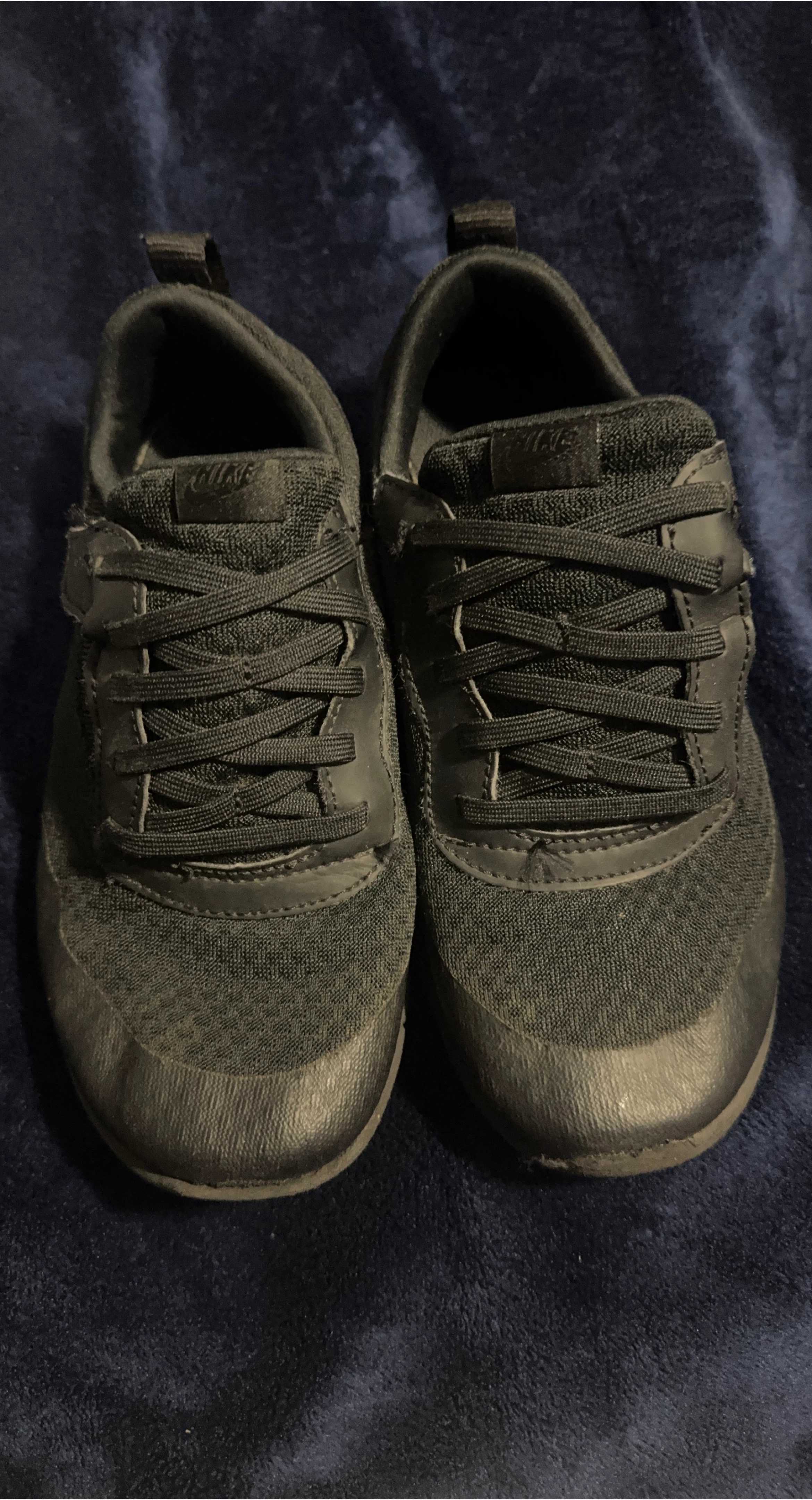 Nike Black Sneakers - Size 3Y