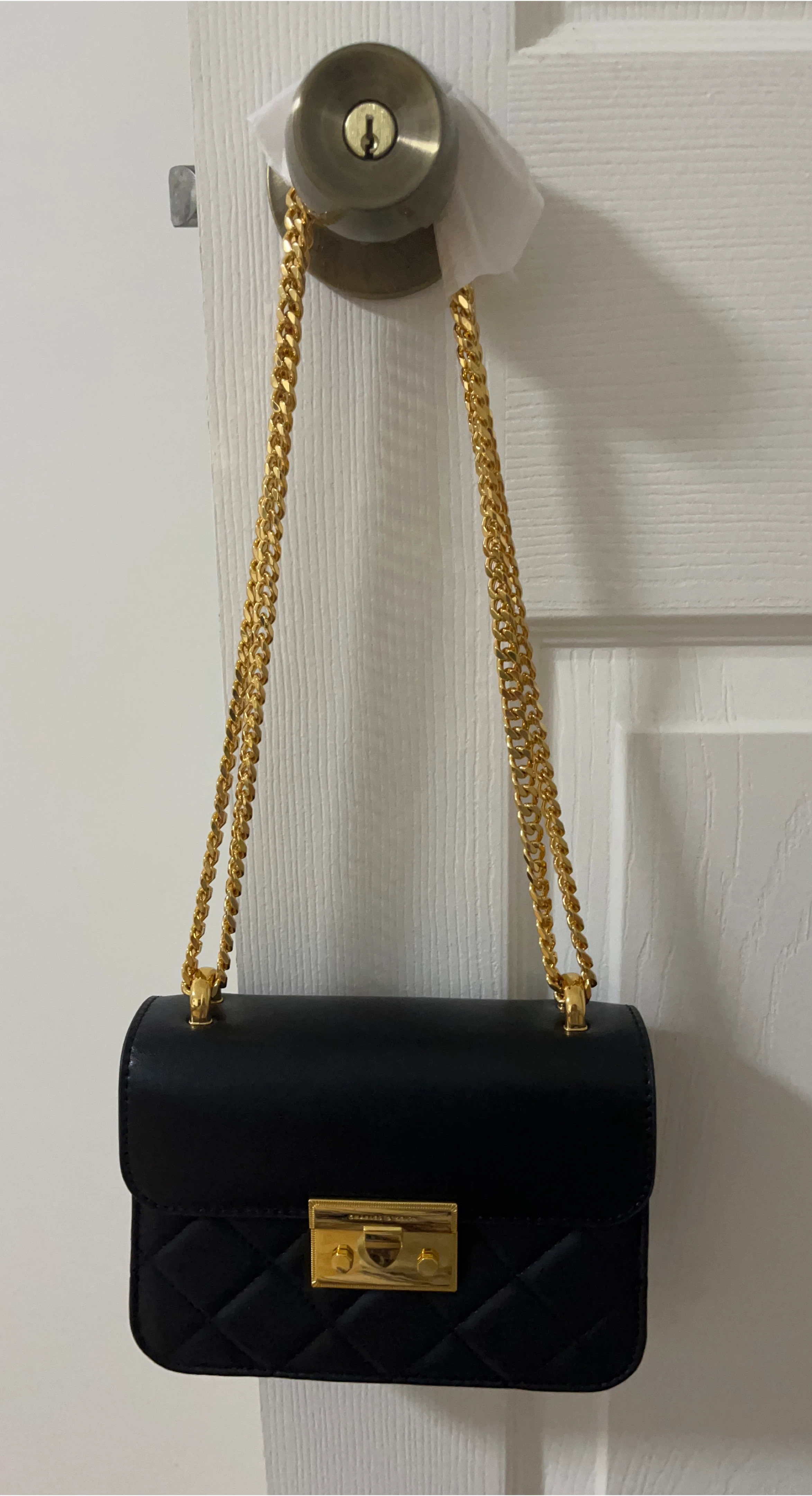 Charles & Keith Black Shoulder Bag
